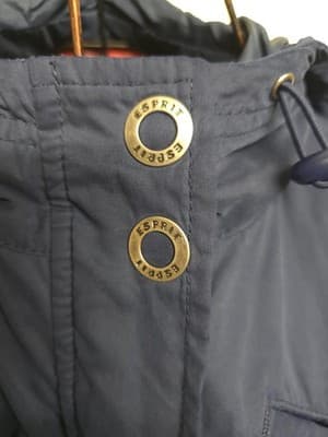 Esprit Hooded Parka Jacket Blue Girls 14 — photo 3 of 6