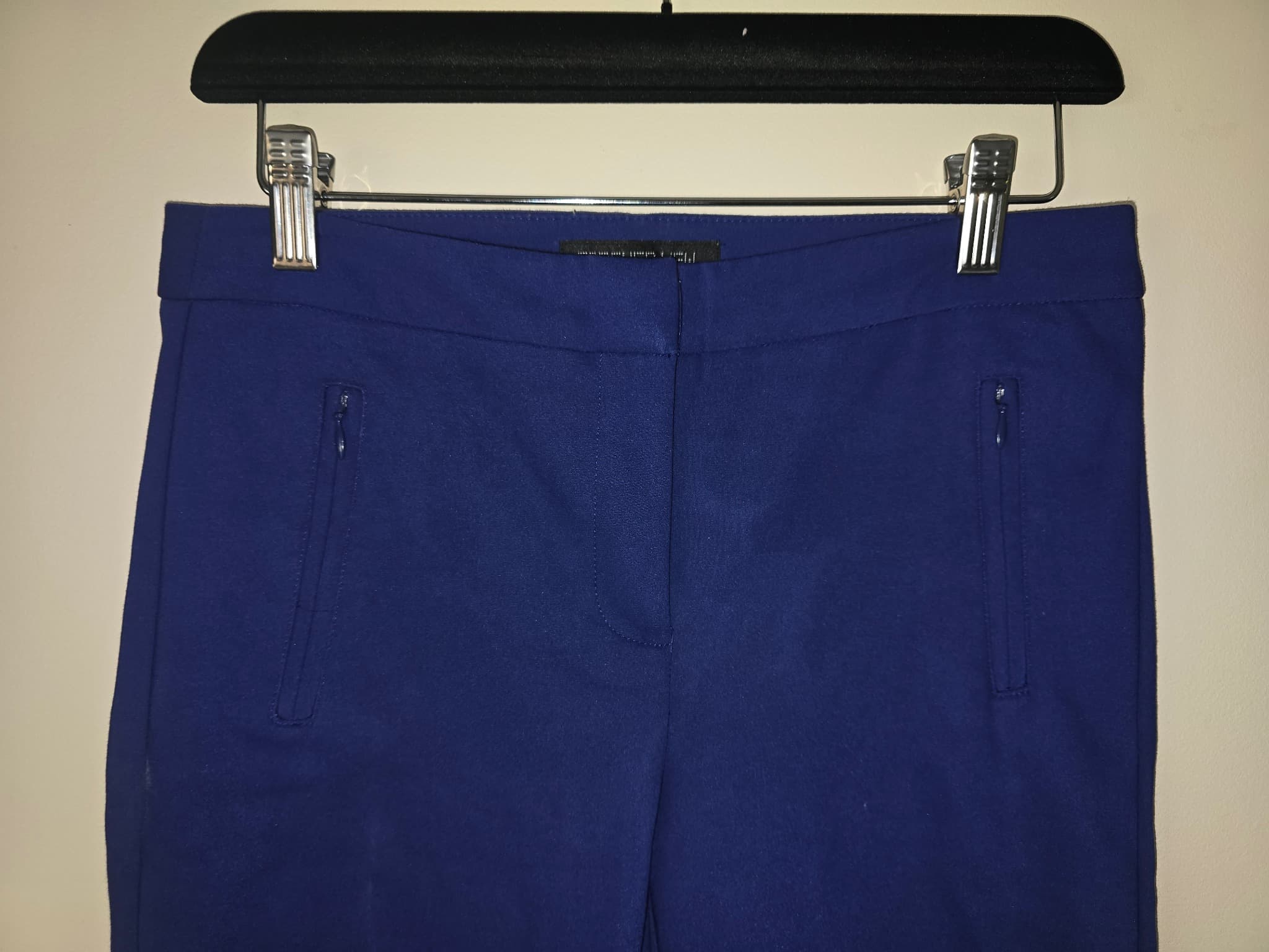 Forever New Trousers Zip Pocket Royal Blue Women's 8 — photo 2 of 6