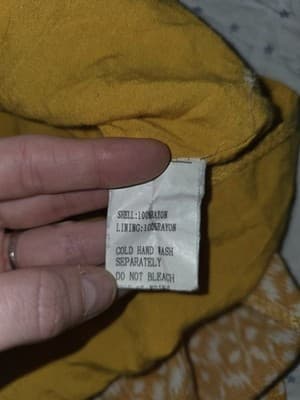GRACE&CO. Shift Dress Geometric Print Button-Front Yellow Women's 14 — photo 5 of 5