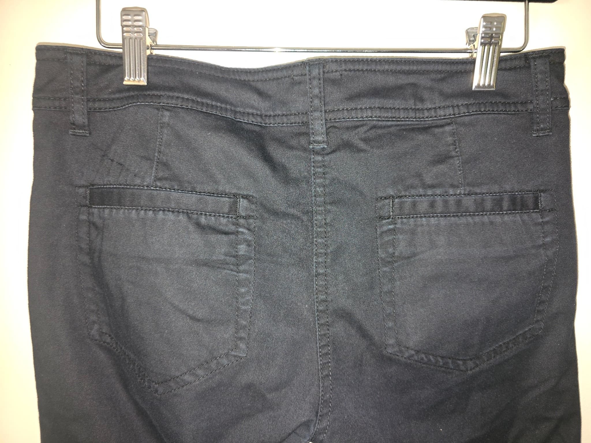 H&M Slim Leg Trousers Classic Black Women's 36 — photo 5 of 6