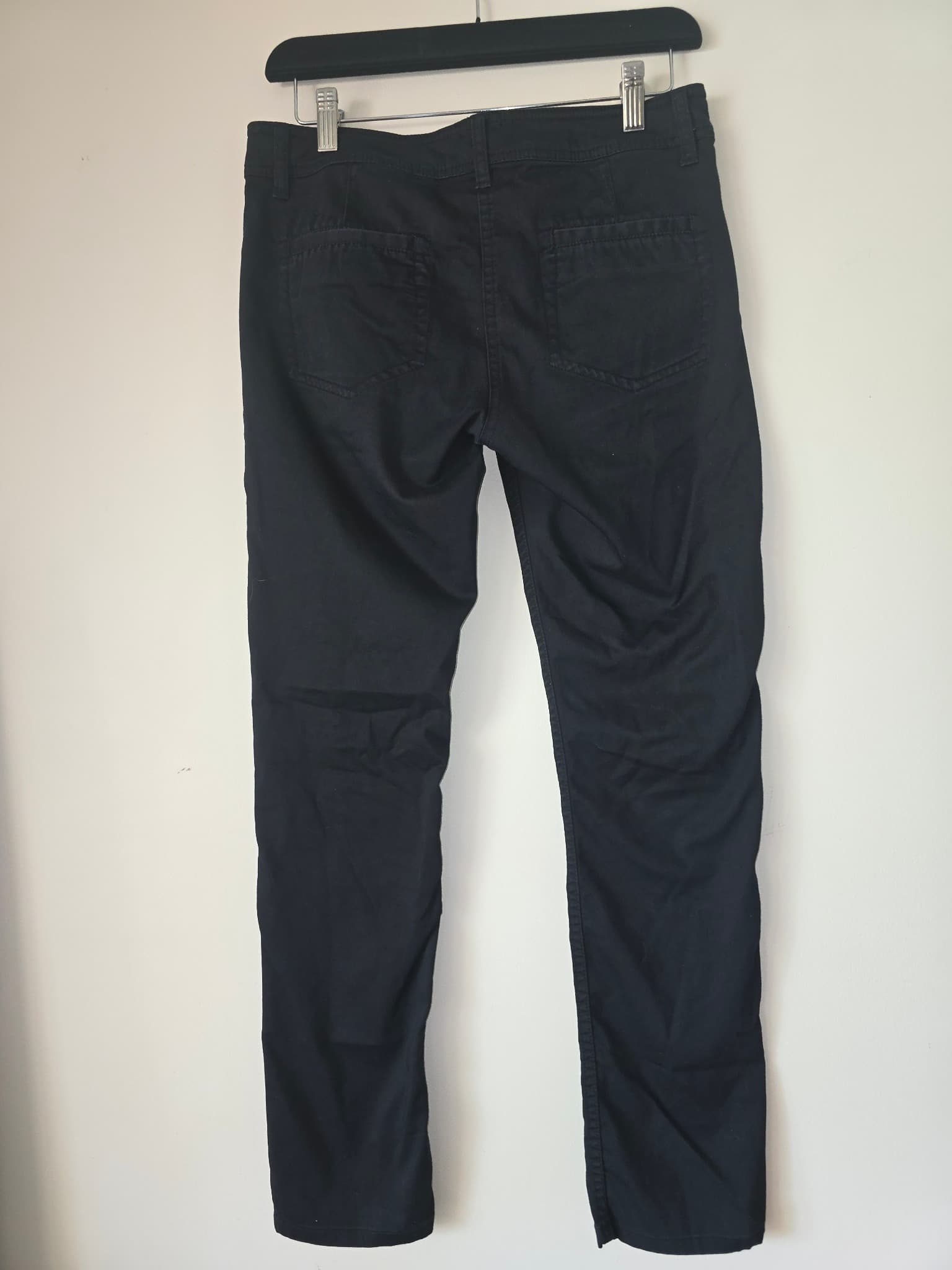 H&M Slim Leg Trousers Classic Black Women's 36 — photo 6 of 6