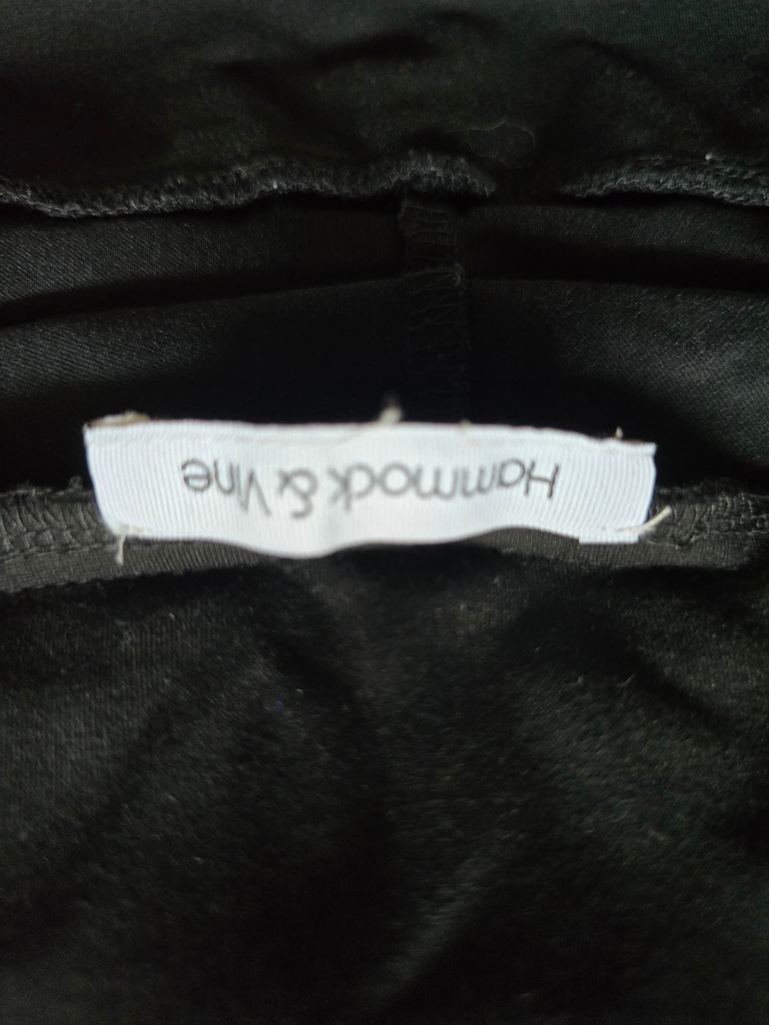 Hammock & Vine Faux Leather Leggings Elastic Waist Black Women's Size Unknown — photo 2 of 5