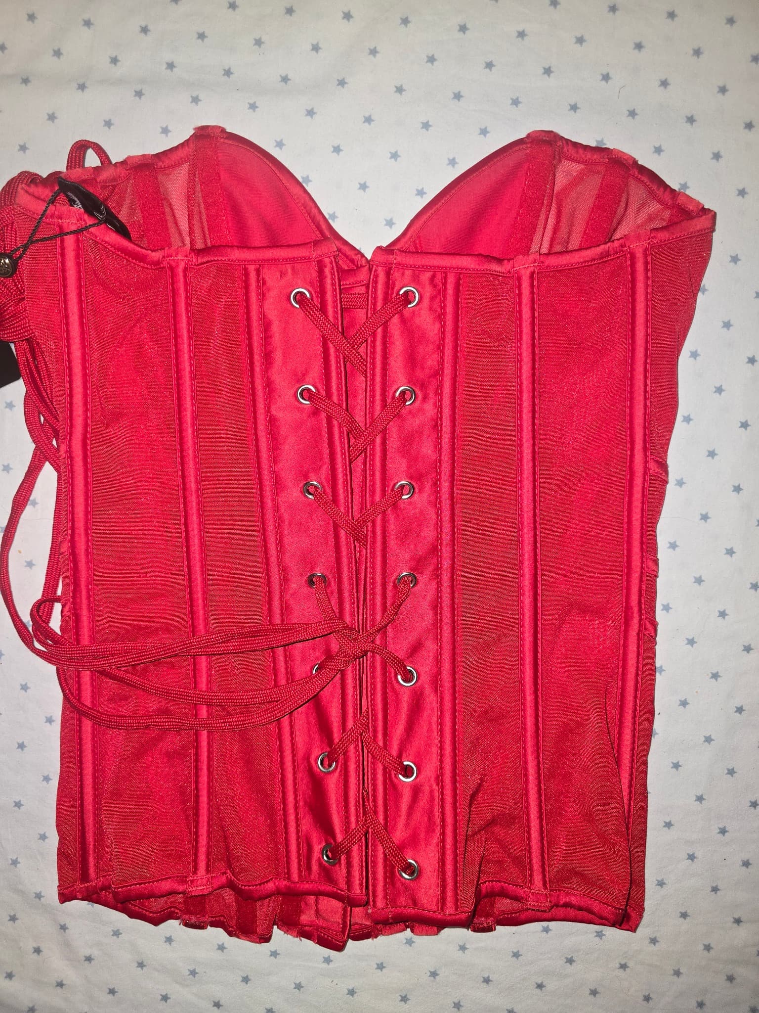Honey Birdette Corset Top Bound Red Women's S — photo 6 of 7