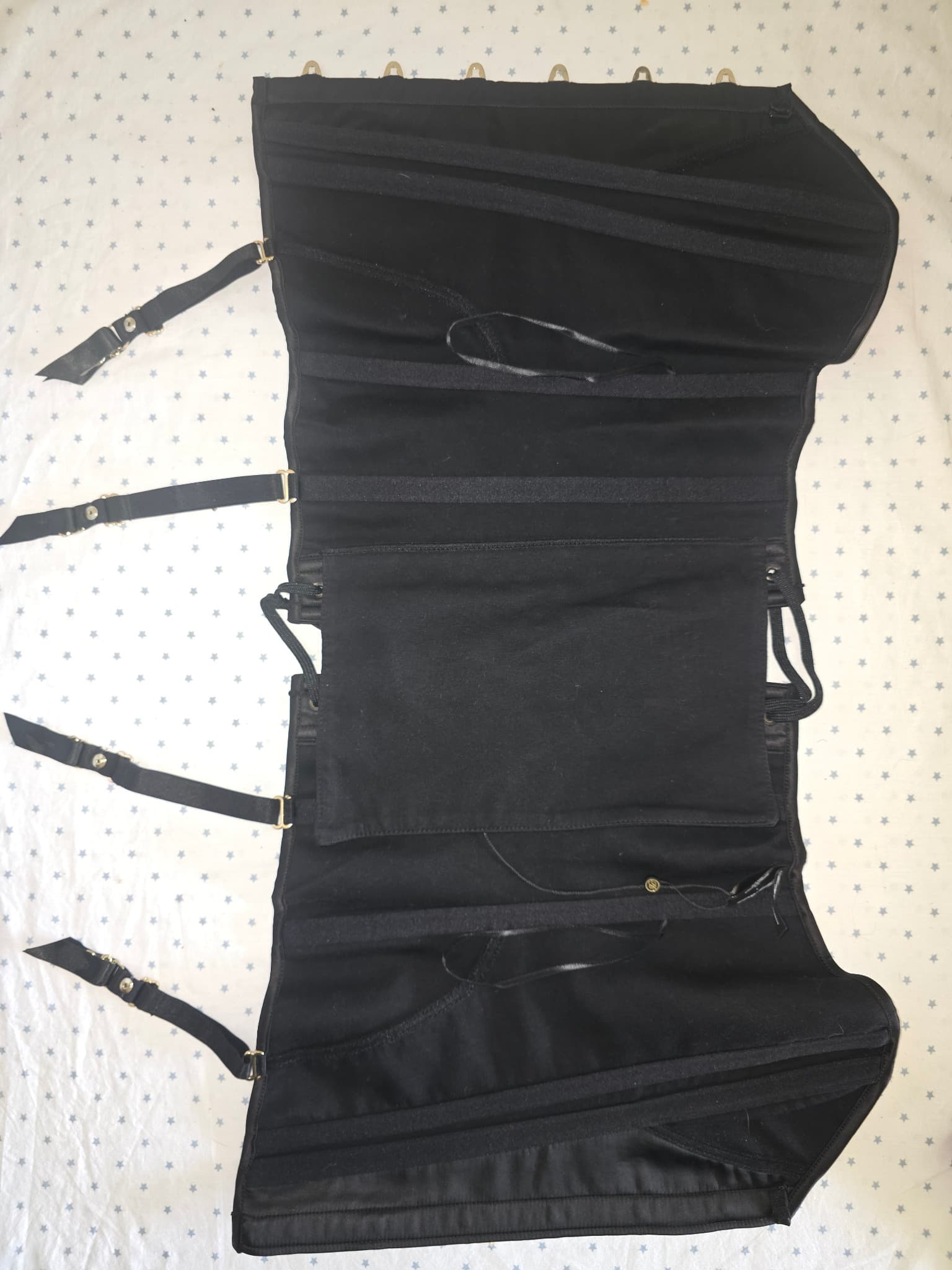 Honey Birdette Corset With Suspender Straps Satin Black Women's S — photo 4 of 11