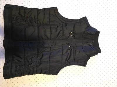 JAG Quilted Puffer Vest Zip Front Black Women's 8 — photo 7 of 8