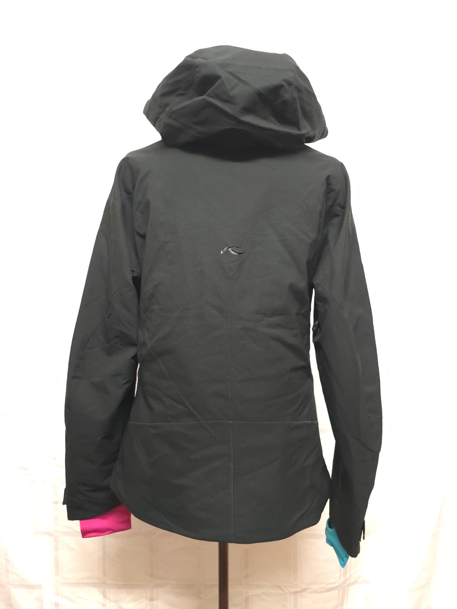 KJUS Ski Jacket Hooded Performance Coat Black Women's 38 — photo 11 of 11