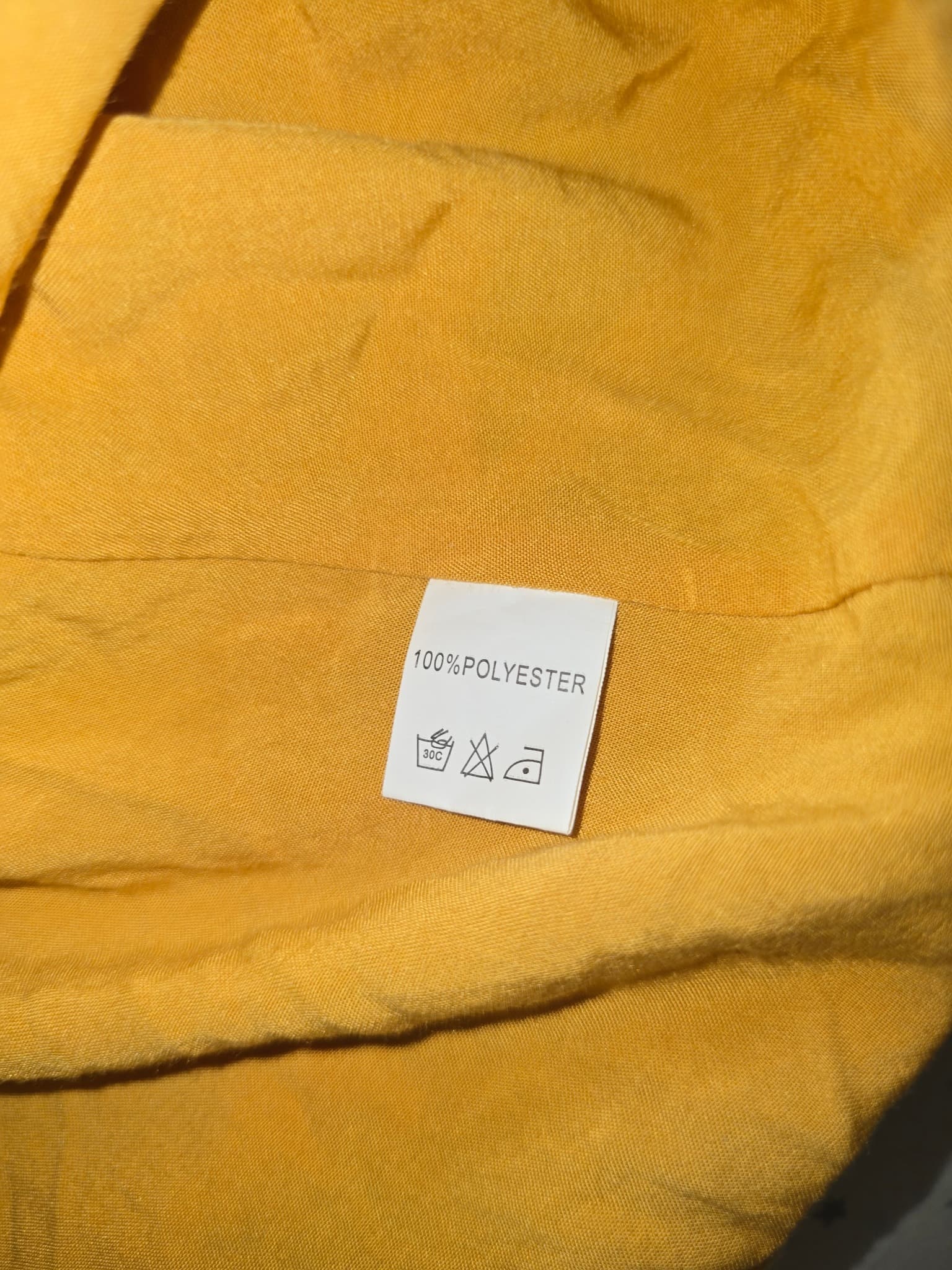 La Vie Boheme Mini Dress Tie-Front Floral Yellow Women's 10 — photo 5 of 5