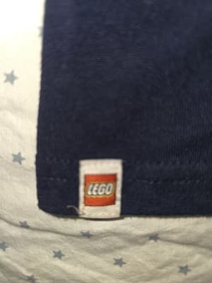 LEGO Graphic Print Crew Neck T-Shirt Dad of a Master Builder Navy Men's 3XL — photo 4 of 4