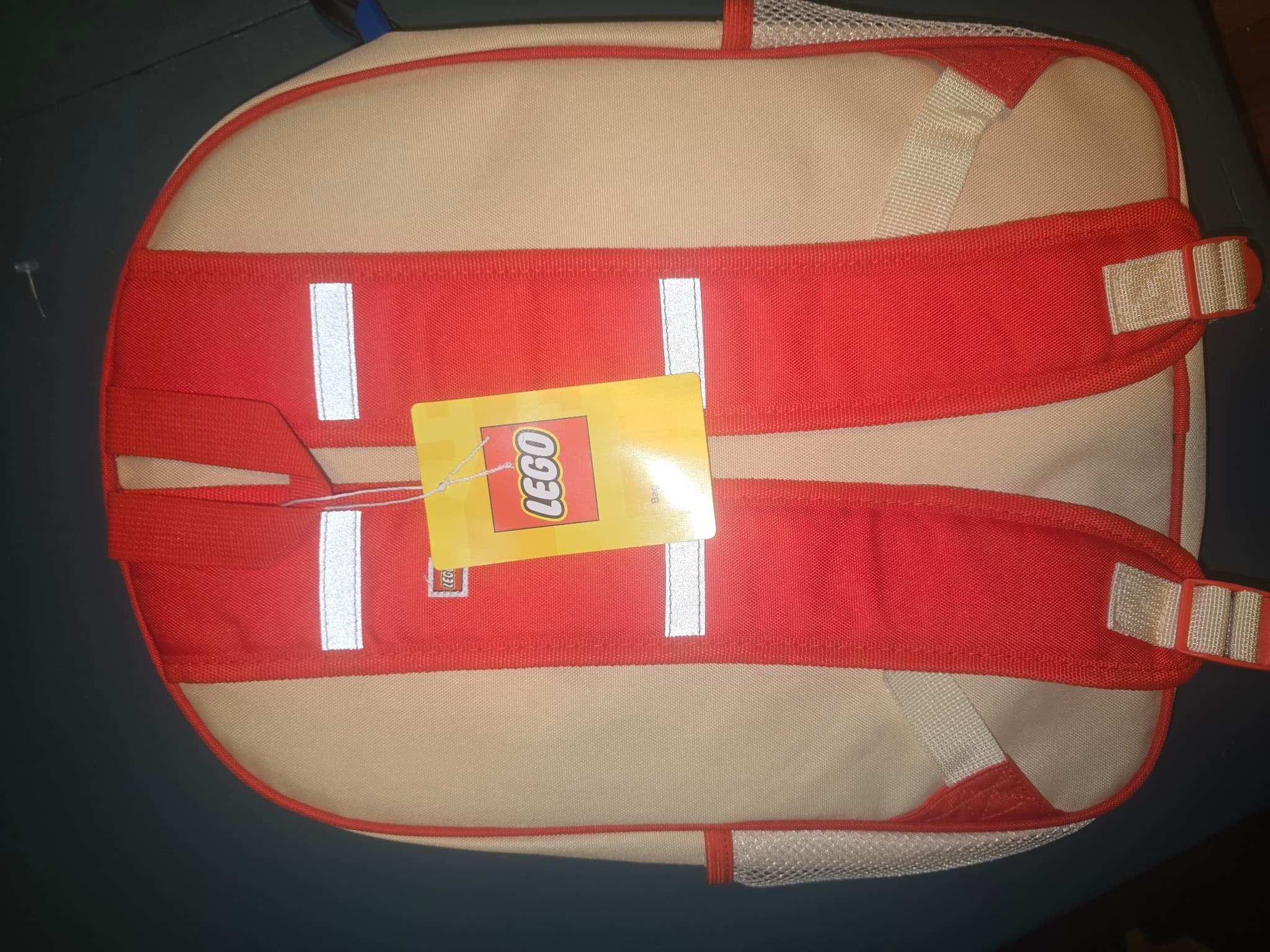 LEGO Kids' Backpack With Detachable Lunch Bag Red Cream Kids' One Size — photo 3 of 5