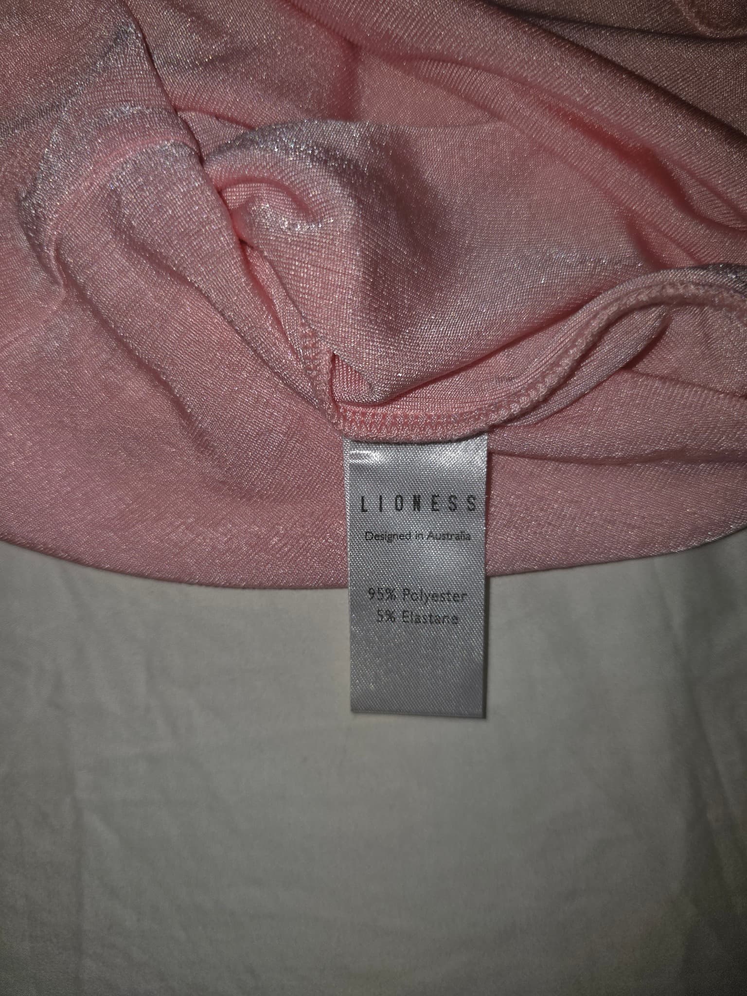 Lioness Maxi Dress Everlast Sleeveless Soft Pink Women's S — photo 5 of 6