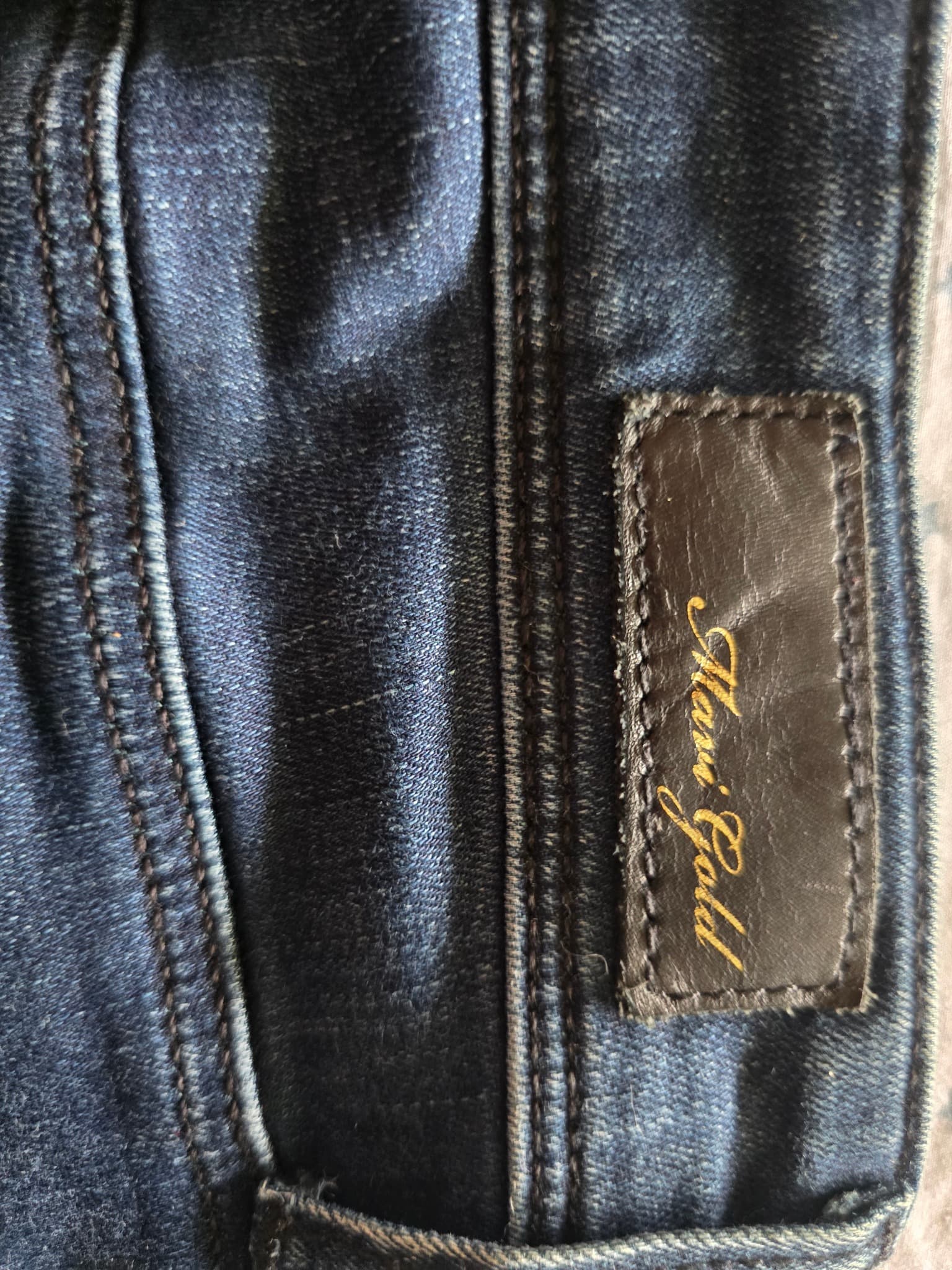 Mavi Gold Sheena High-Rise Flare Jeans Dark Blue Women's 26 — photo 2 of 5