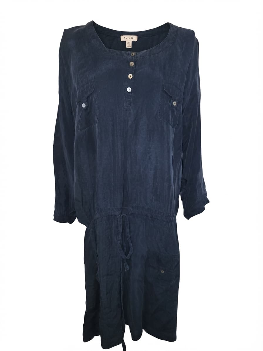 Meredith Utility Dress Button-Down Navy Women's 18 — photo 1 of 6