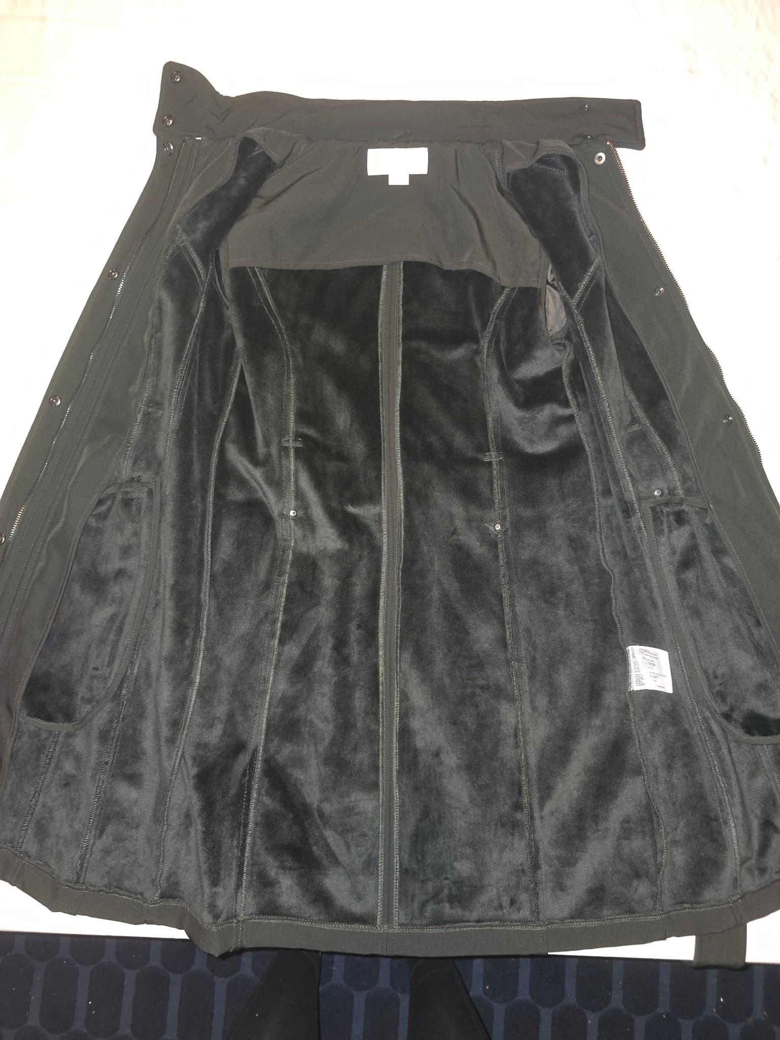 MICHAEL MICHAEL KORS Softshell Trench Coat Belted Black Women's S — photo 7 of 12