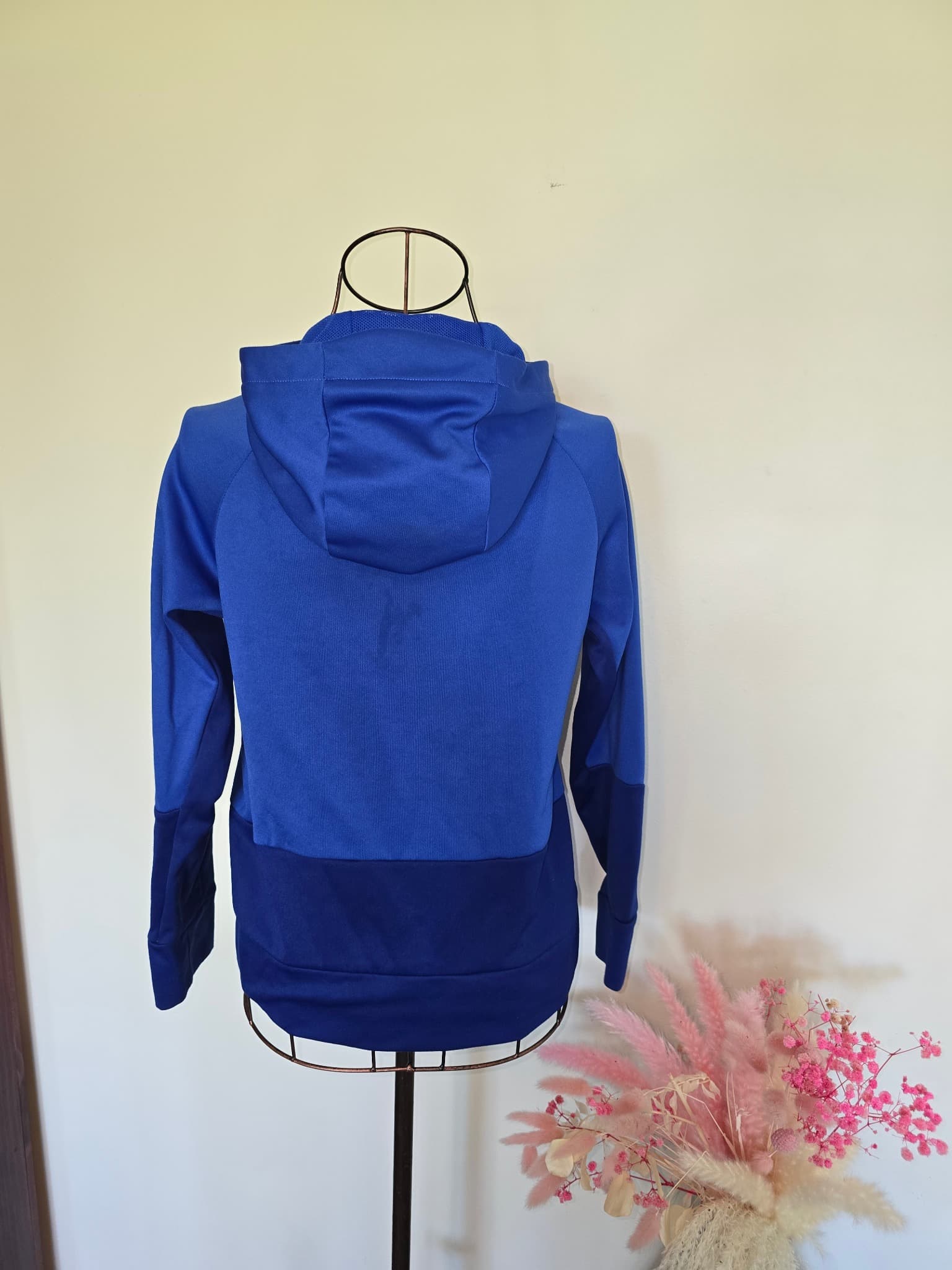 Nike Dri-FIT Hoodie Big Logo Blue/Volt Men's M — photo 7 of 7