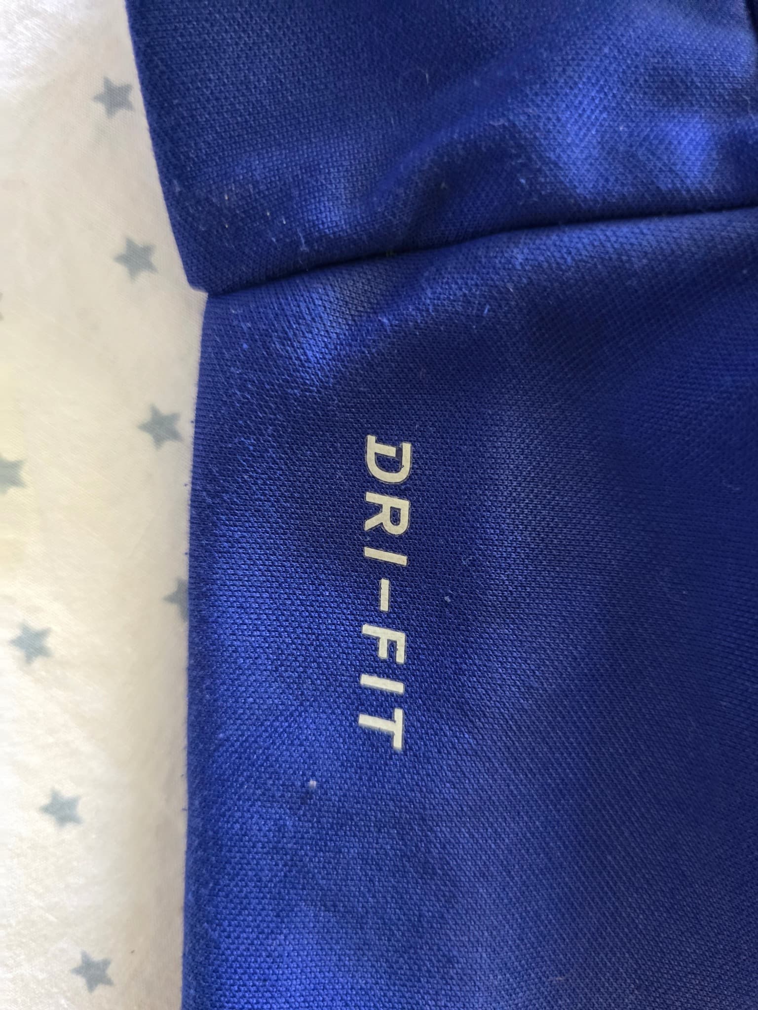 Nike Dri-FIT Hoodie Big Logo Blue/Volt Men's M — photo 3 of 7