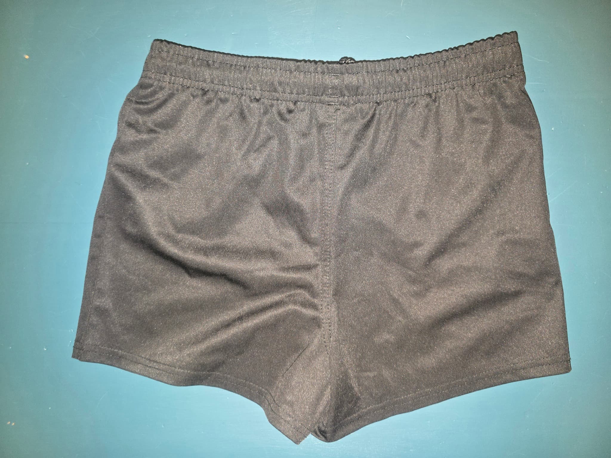 NRL Dolphins Athletic Shorts Embroidered Logo Black Unisex 12 — photo 4 of 4