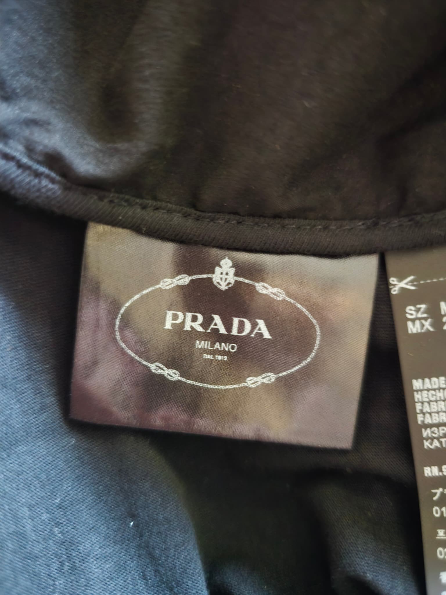 NWT Prada FW2016 Runway Sequin Plaid Patchwork Jersey Top - Size M — photo 10 of 15