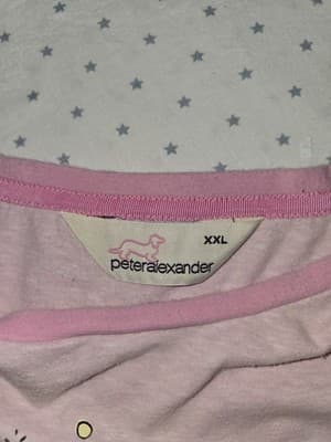 Peter Alexander Long Sleeve Pyjama Top Dachshund Print Pink Women's 2XL — photo 3 of 5