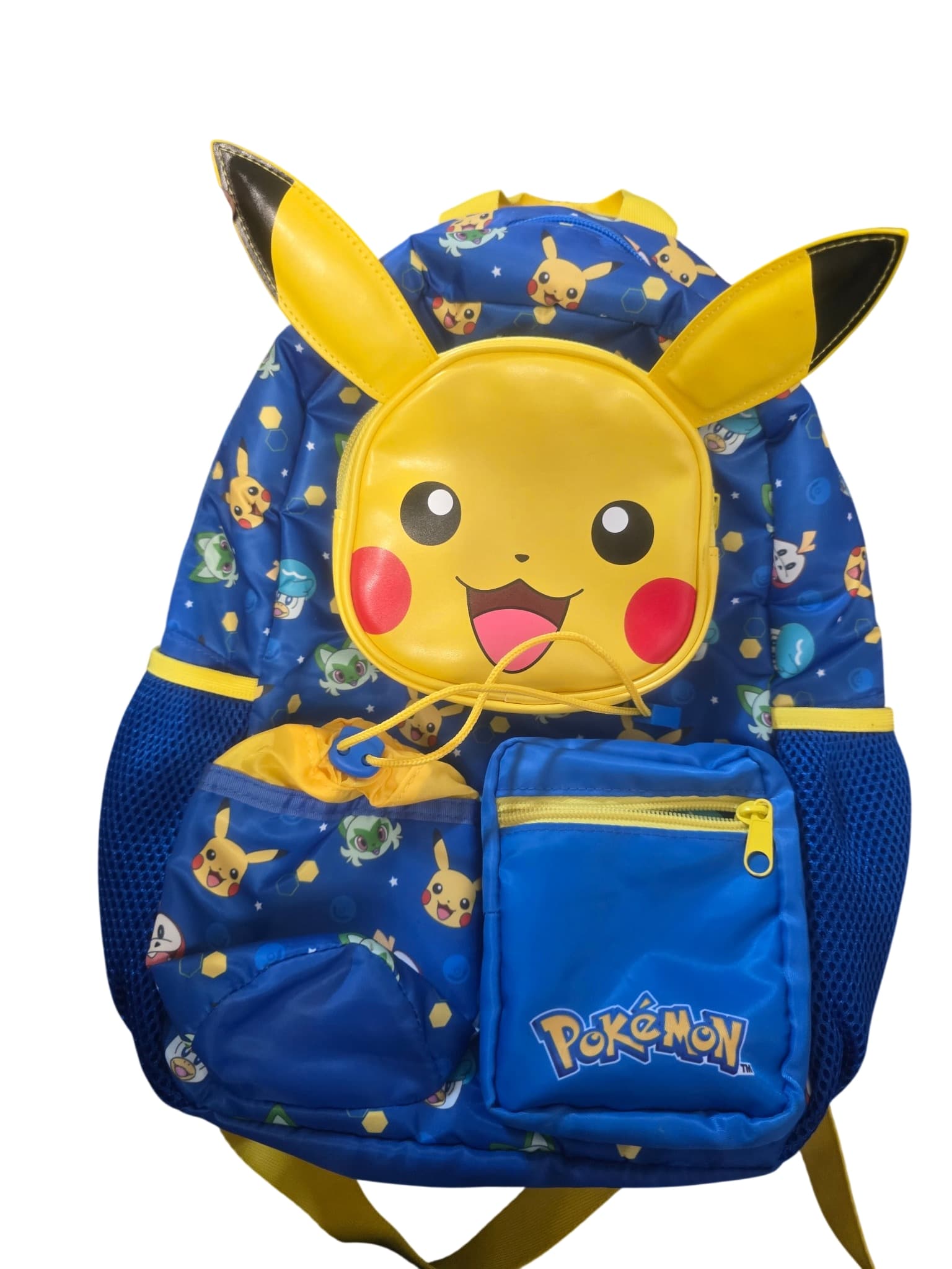 Pokémon Backpack Pikachu Character Print Blue Kids One Size — photo 1 of 6
