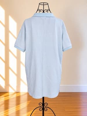 Polo Ralph Lauren Custom Slim Fit Polo Shirt Embroidered Logo Light Blue Men's 2XL — photo 2 of 4