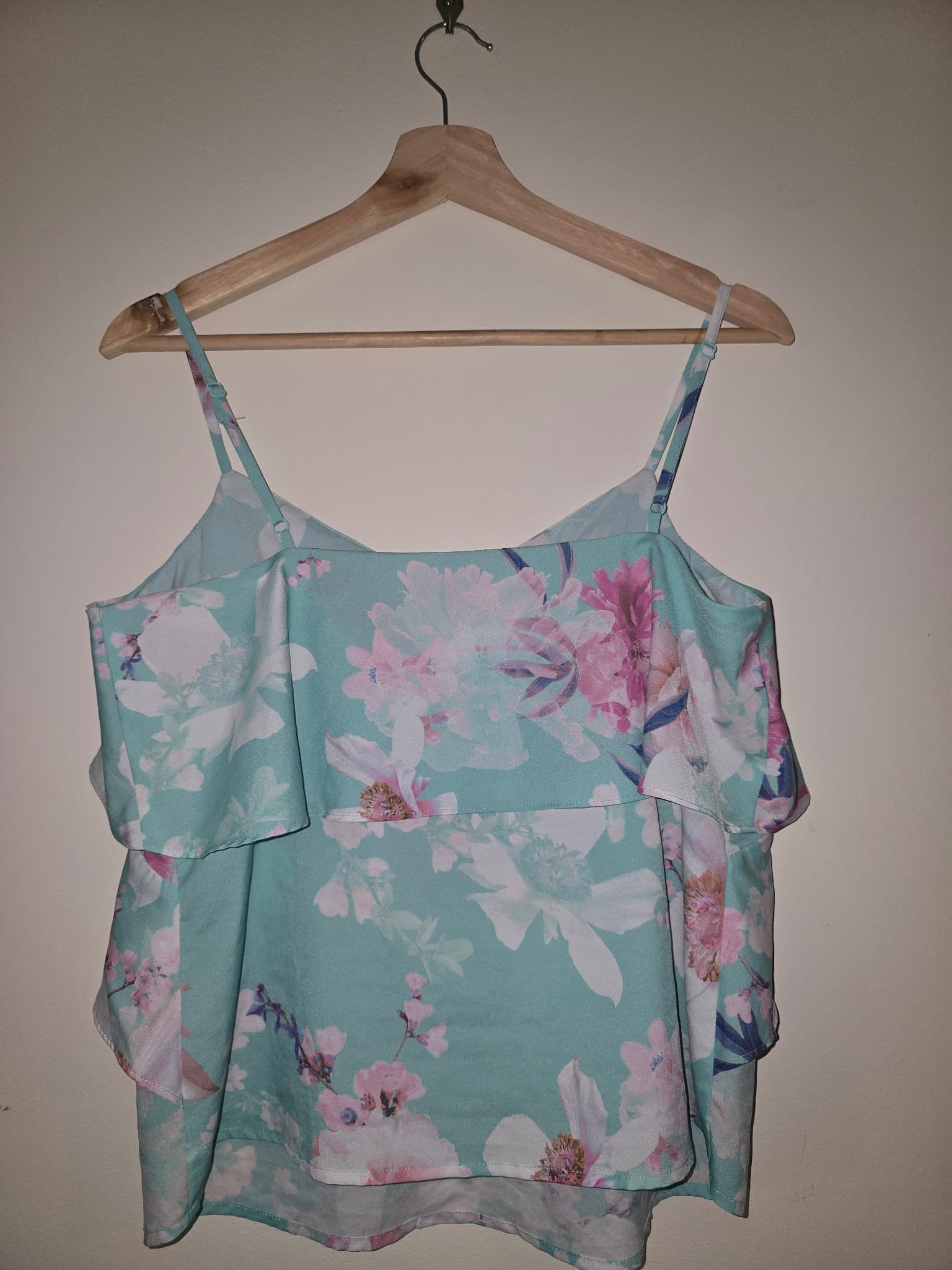 Portmans Cami Top Floral Ruffle Multicolour Women's 10 — photo 4 of 6