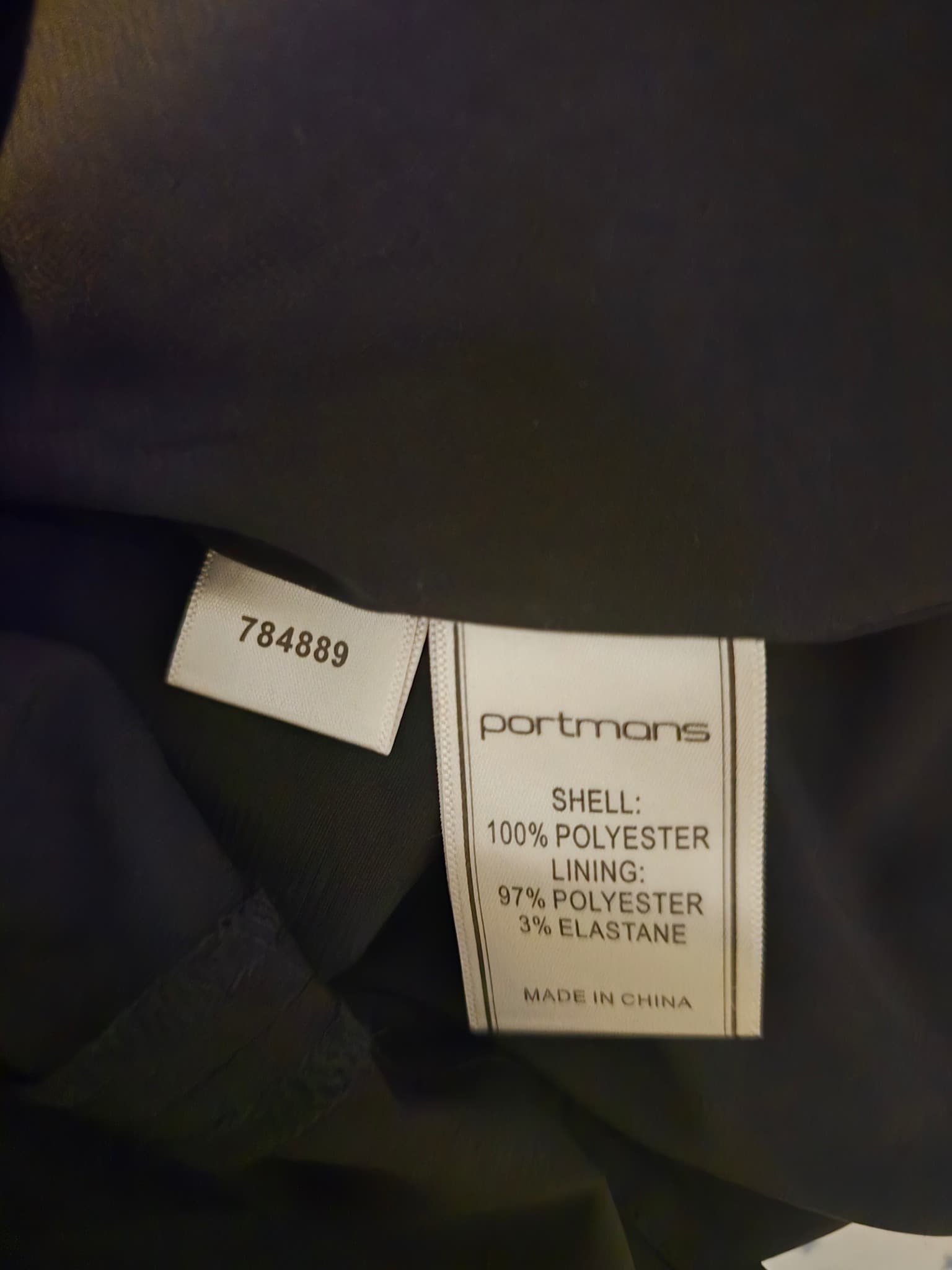 Portmans Signature A-Line Cocktail Dress Floral Black Women's 12 — photo 6 of 6
