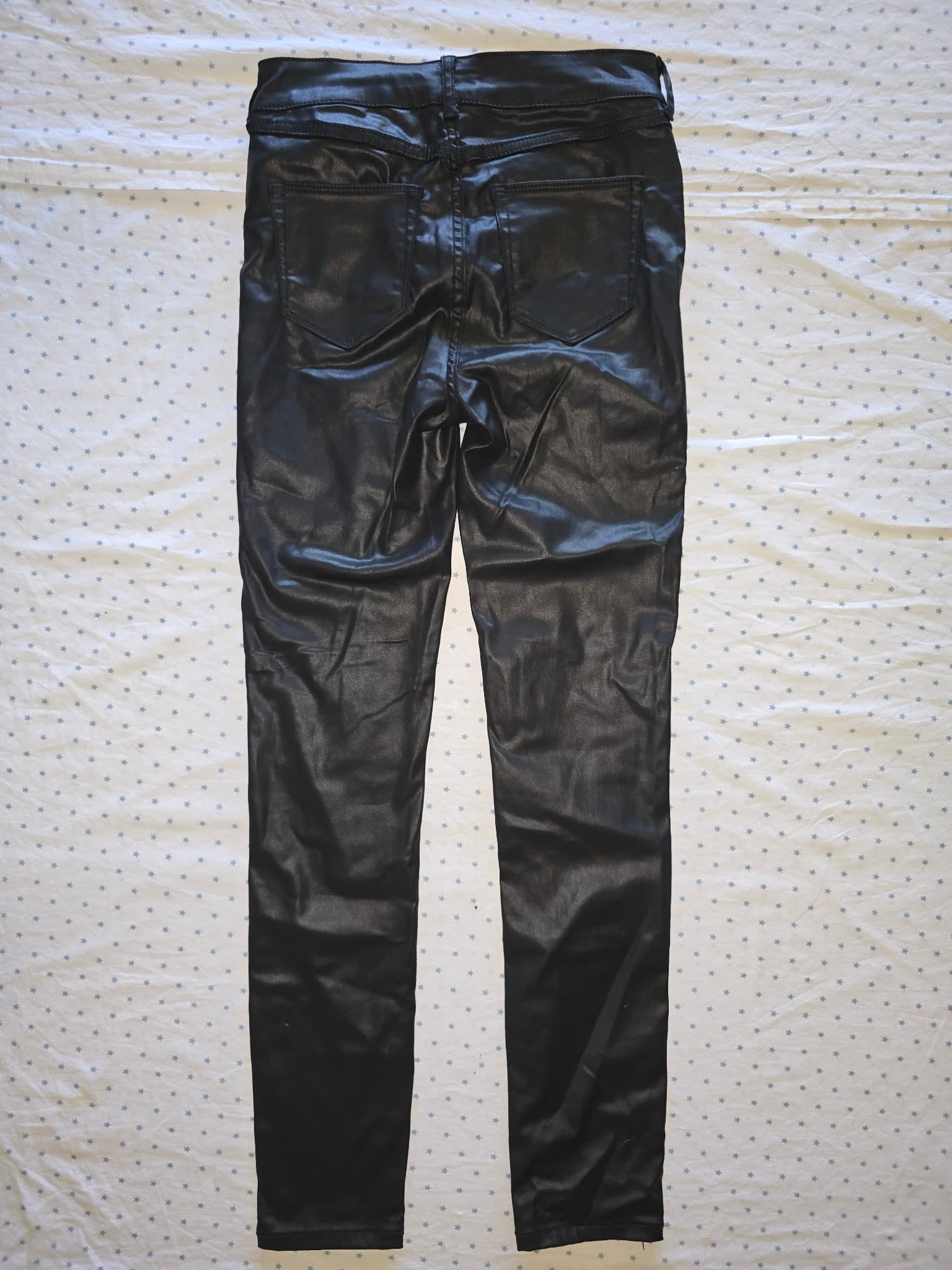 Portmans Skinny Jeans Coated Finish Black Women's 6 — photo 5 of 5