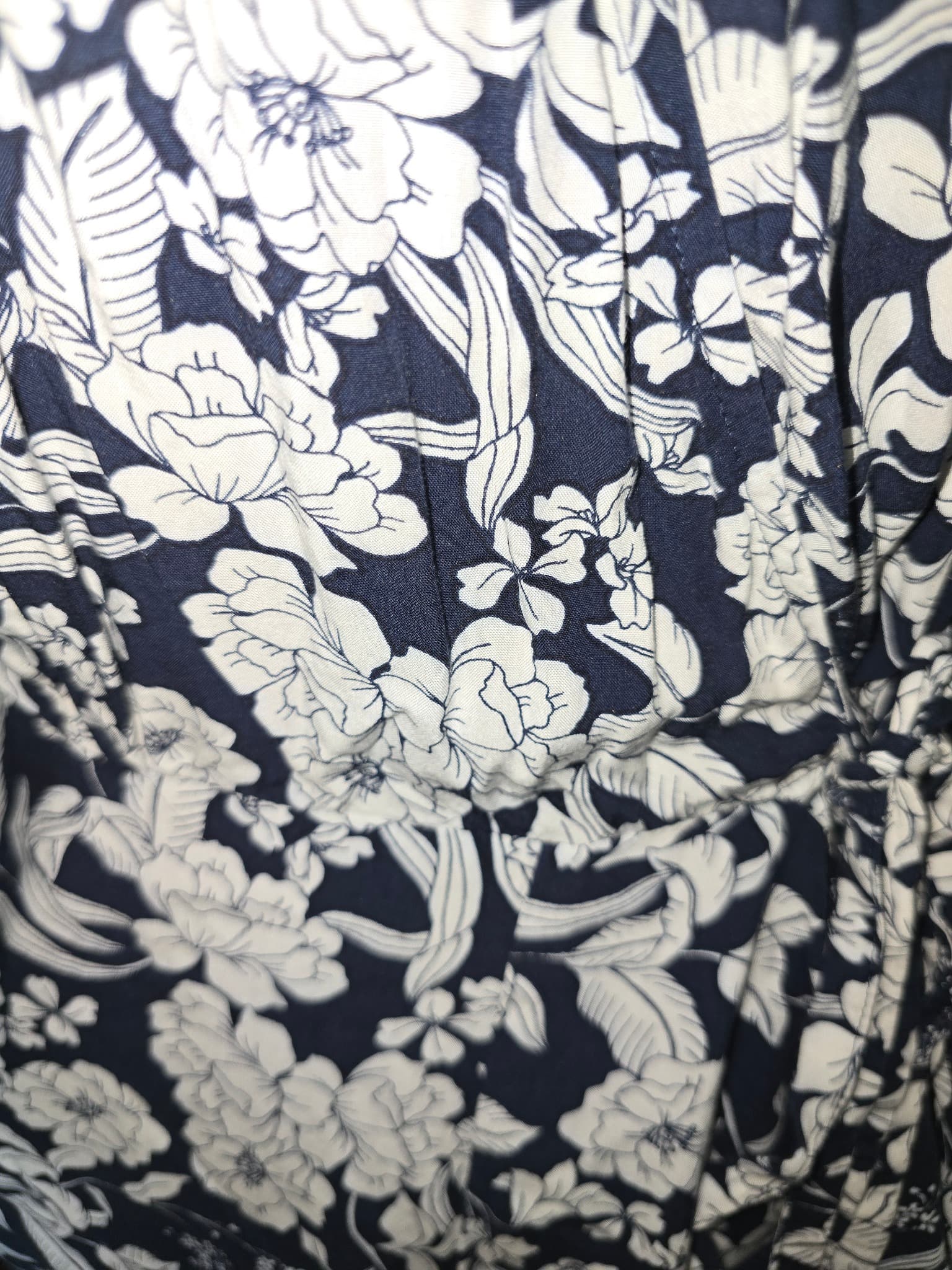 Portmans Wrap Romper Floral Print Black and White Women's 10 — photo 3 of 7