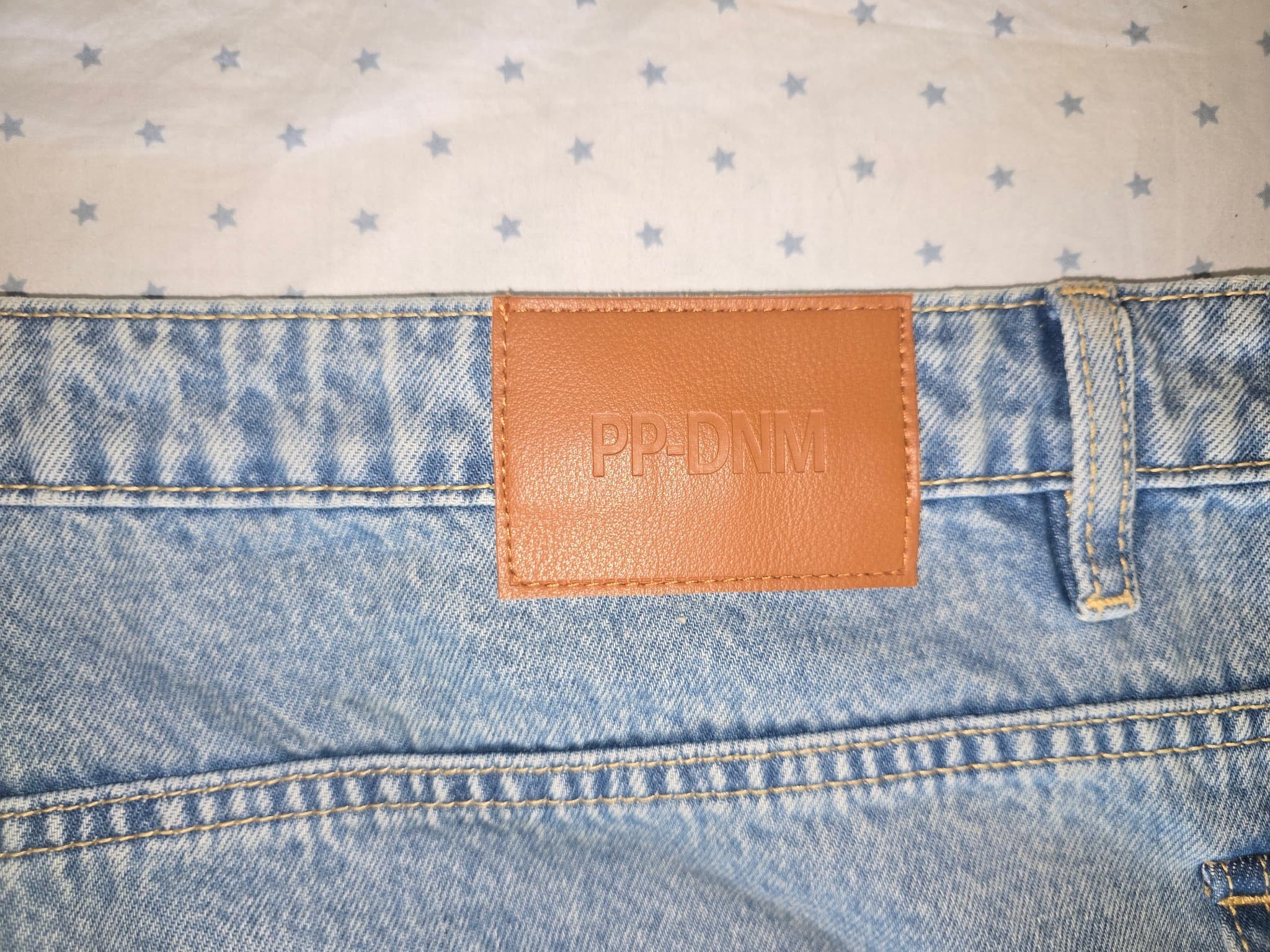 Princess Polly Denim Cargo Mini Skirt Light Wash Blue Women's 24 — photo 4 of 5