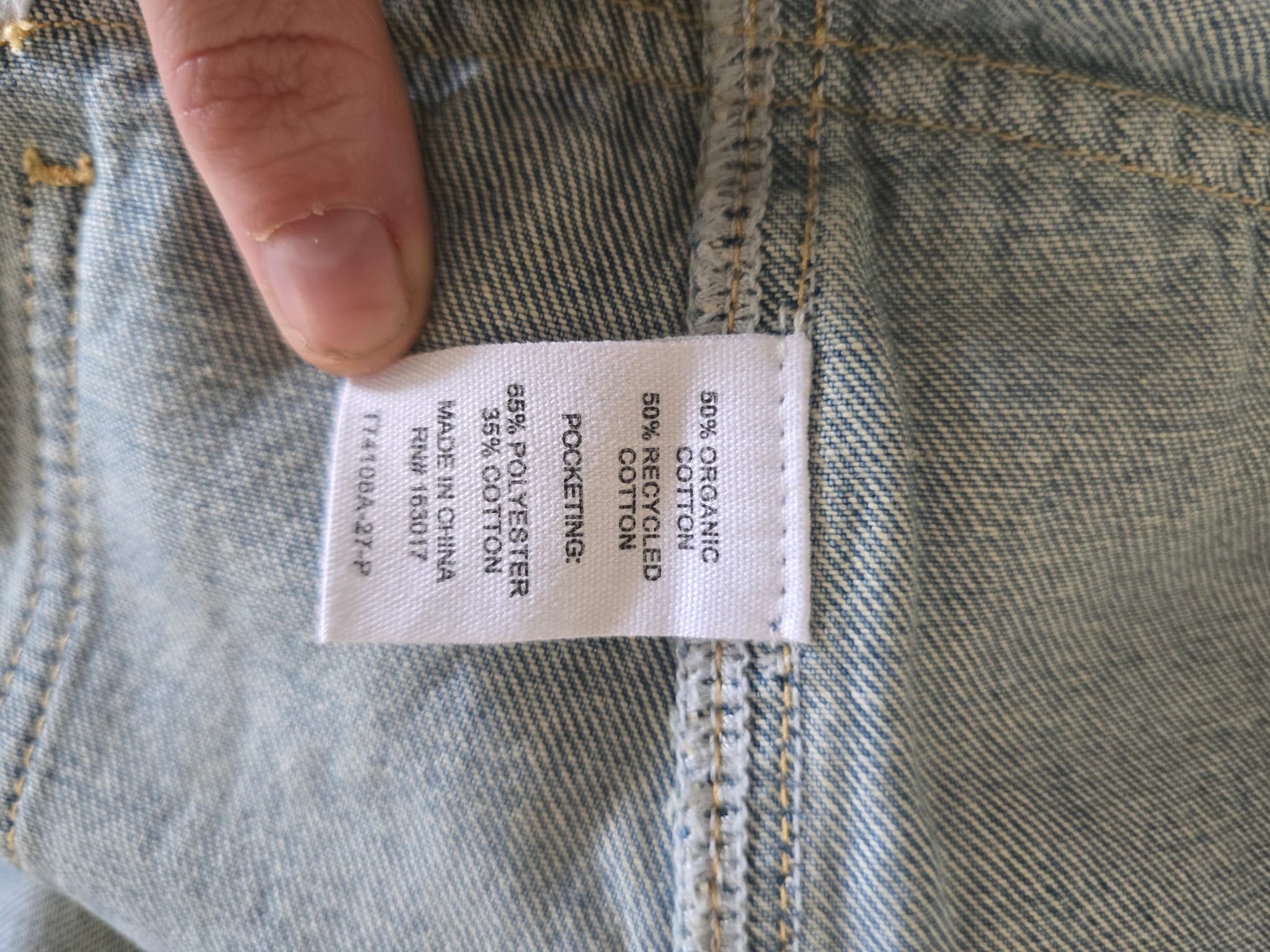 Princess Polly Denim Cargo Mini Skirt Light Wash Blue Women's 24 — photo 5 of 5