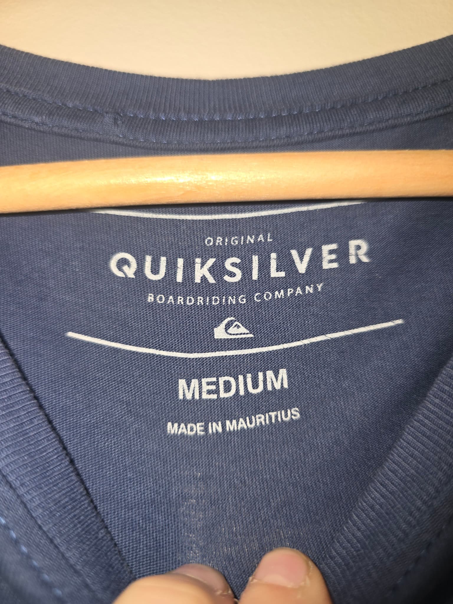 Quiksilver Graphic T-Shirt Mauritius Dodo Print Navy Blue Men's M — photo 2 of 6