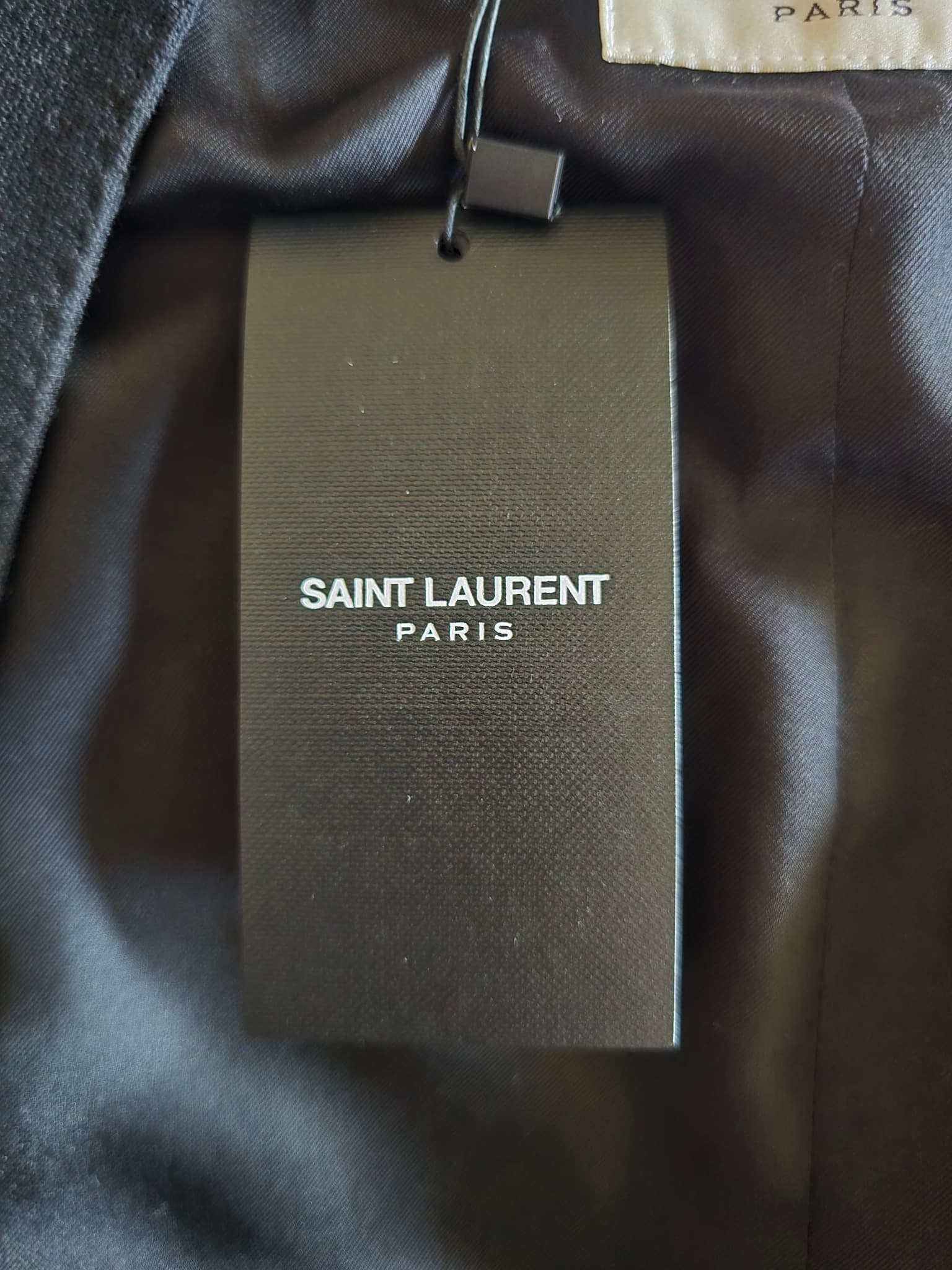 Rare Saint Laurent Paris by Hedi Slimane Crystal Fringe Western Vest - Size FR34 / XS — photo 8 of 14