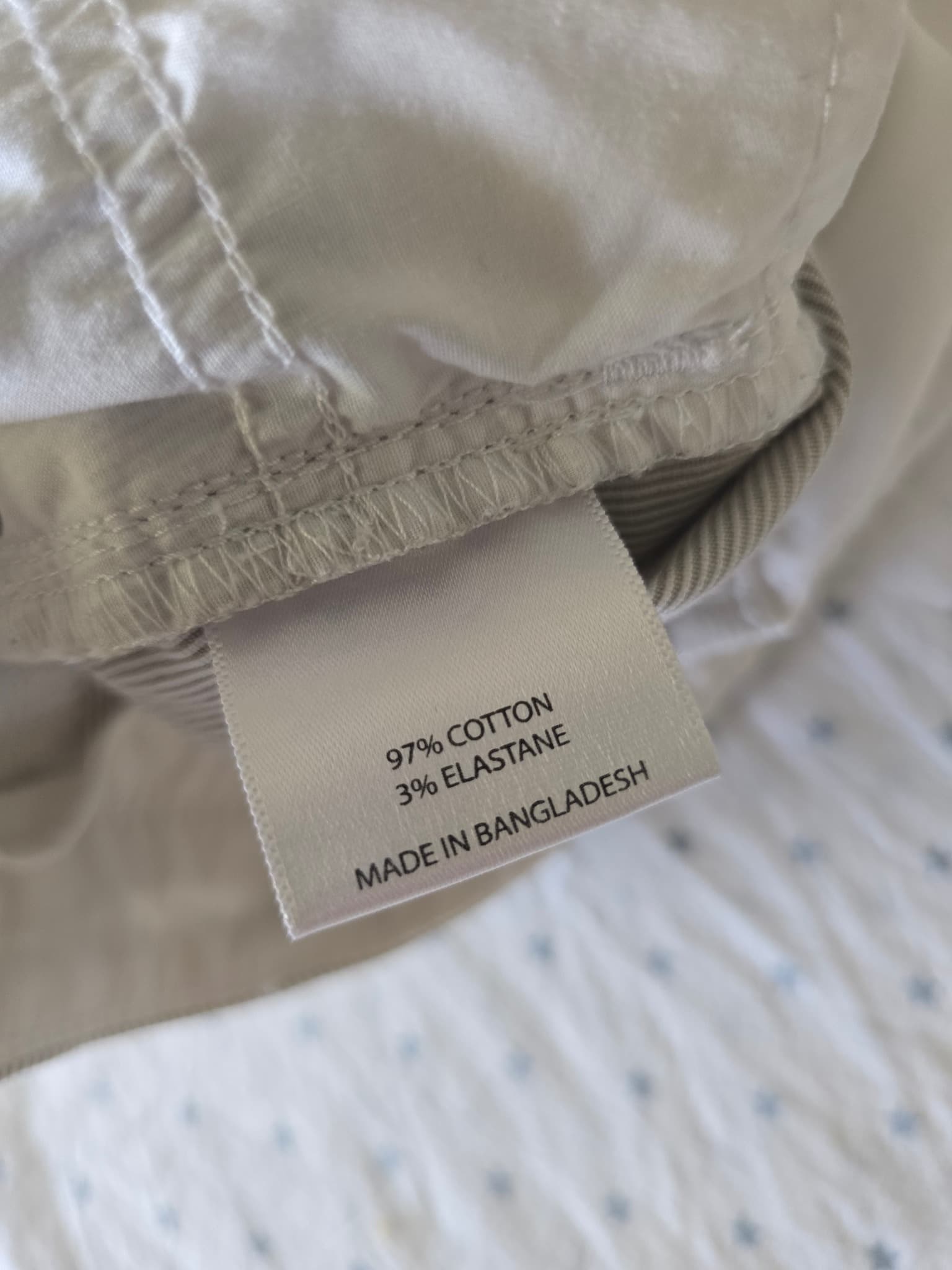 Regatta Casual Shorts Striped White and Grey Women's 14 — photo 7 of 7
