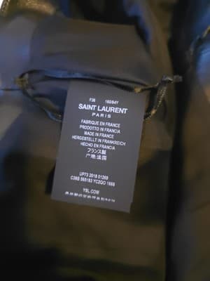 Saint Laurent Claudius Embroidered Lambskin Leather Shorts Black Burgundy Gold Women's 6 — photo 11 of 17