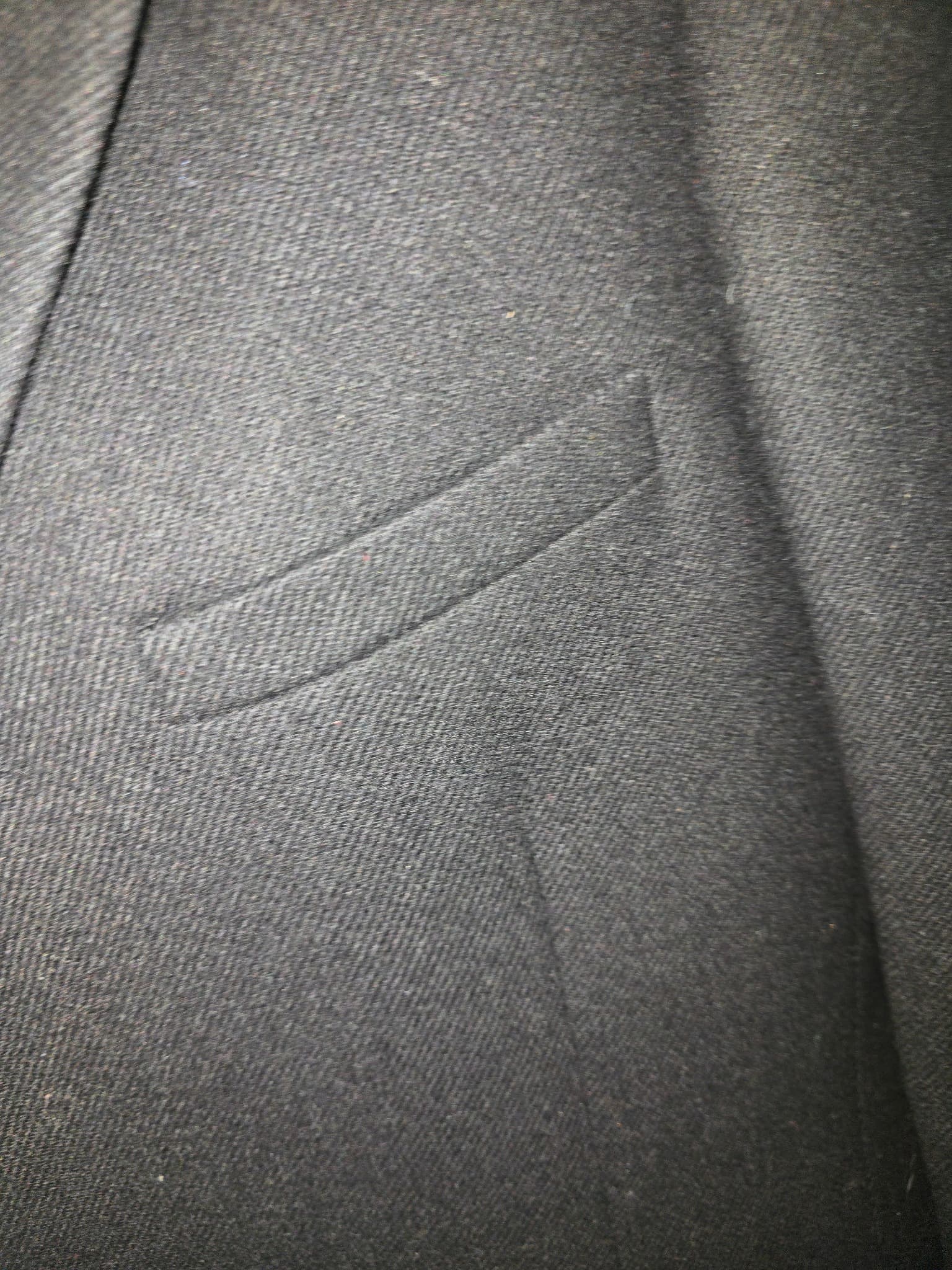 Saint Laurent Paris Black Wool Long Coat F42 US 10 Manteau Single Breasted YSL — photo 5 of 13