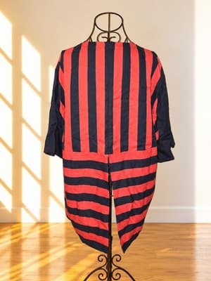 Sass & Bide Tunic Top Striped Red Navy Women's 6 — photo 2 of 4
