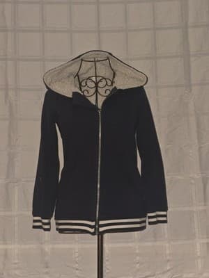 Seed Heritage Sherpa-Lined Full Zip Hoodie Navy Women's 10 — photo 1 of 6