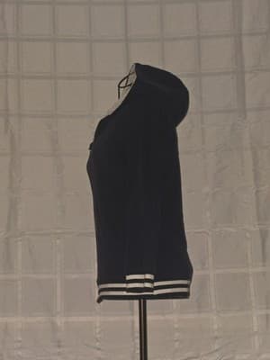 Seed Heritage Sherpa-Lined Full Zip Hoodie Navy Women's 10 — photo 3 of 6