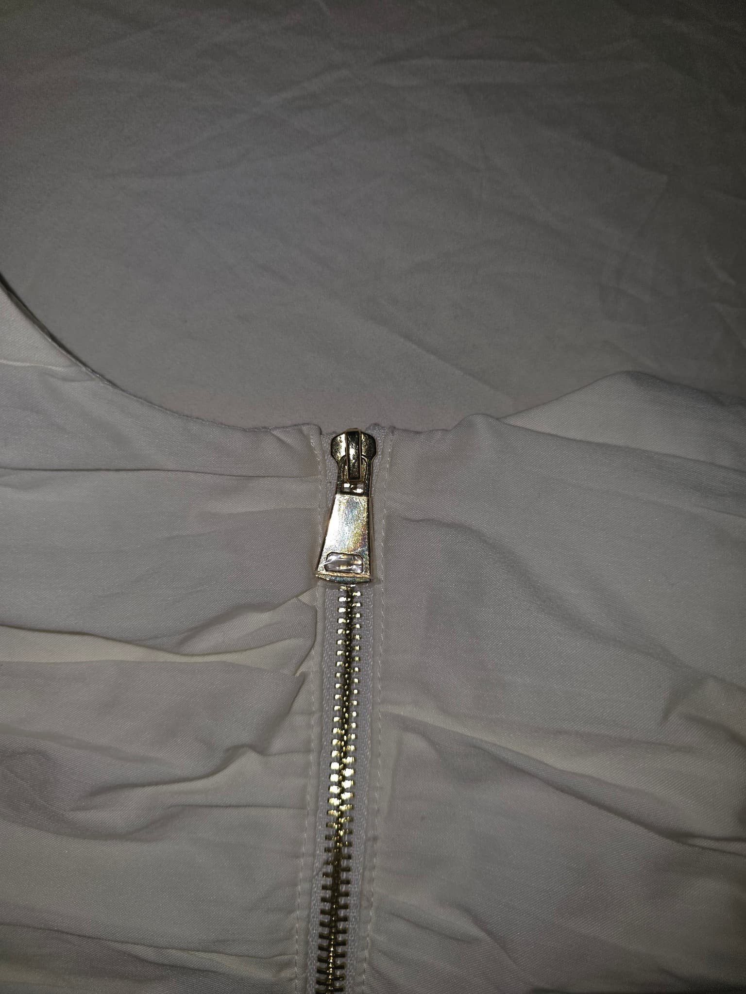 SHEIKE Mini Dress Ruched Halter White Women's 12 — photo 3 of 6
