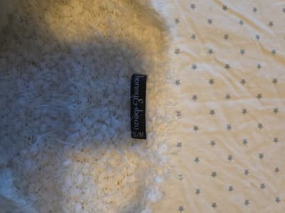 Space+3 Fuzzy Eyelash Knit Sweater Ombre Cream Beige Women's S/M — photo 4 of 4