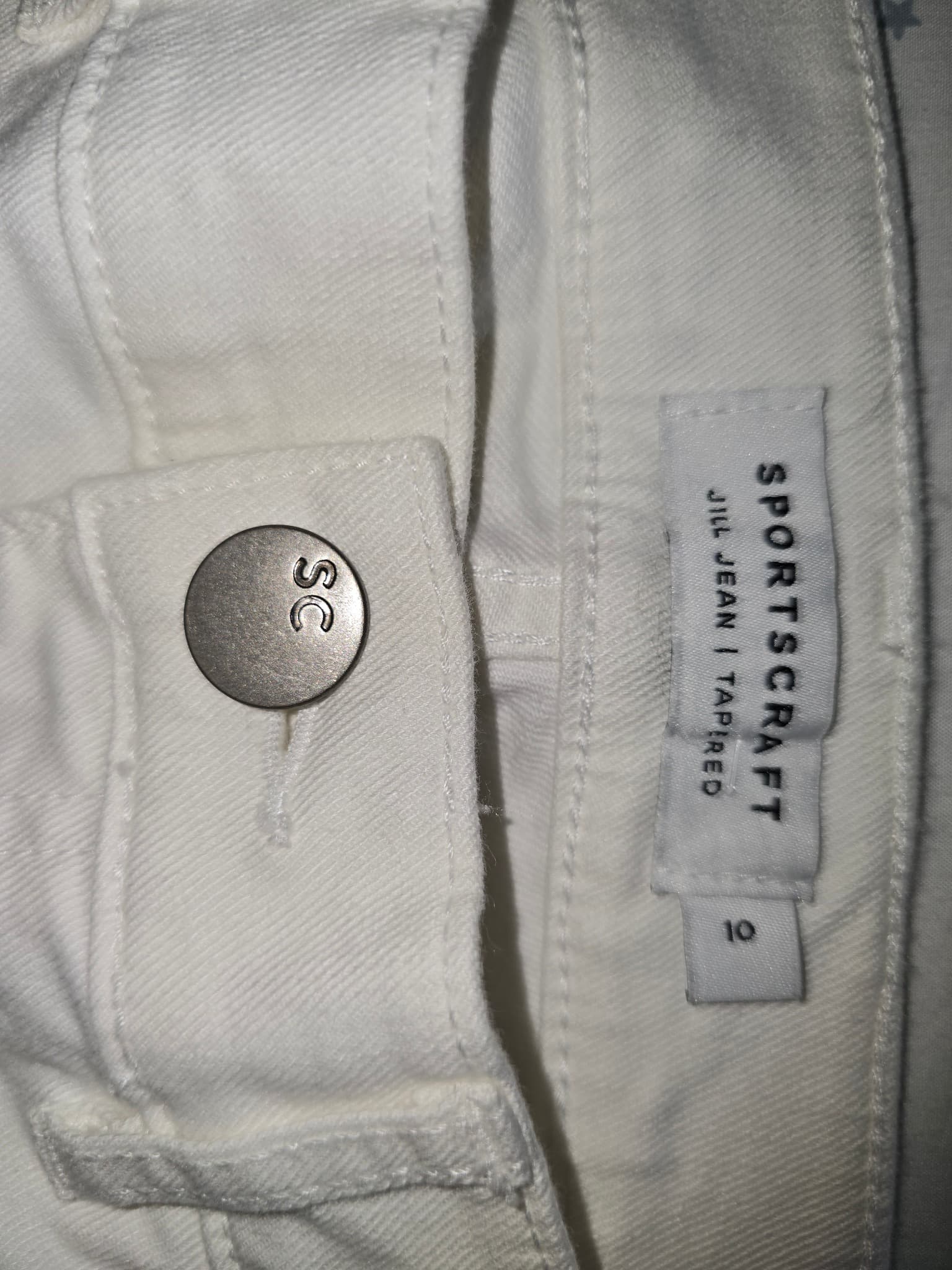 Sportscraft Jill Tapered Jeans White Women's 10 — photo 2 of 4