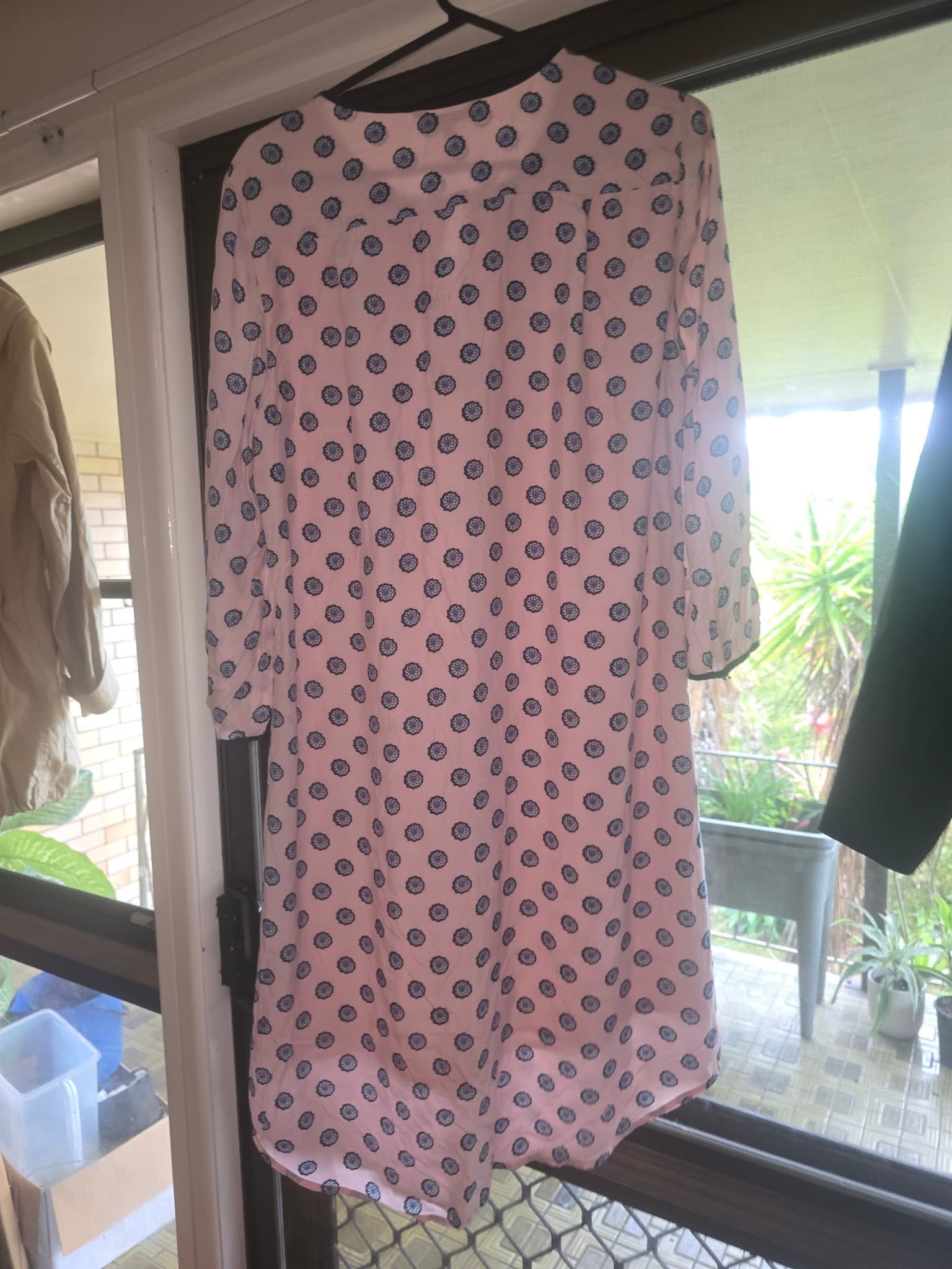 Tommy Hilfiger Arden Dress 3/4 Sleeve Rose Smoke Women's 8 — photo 4 of 7