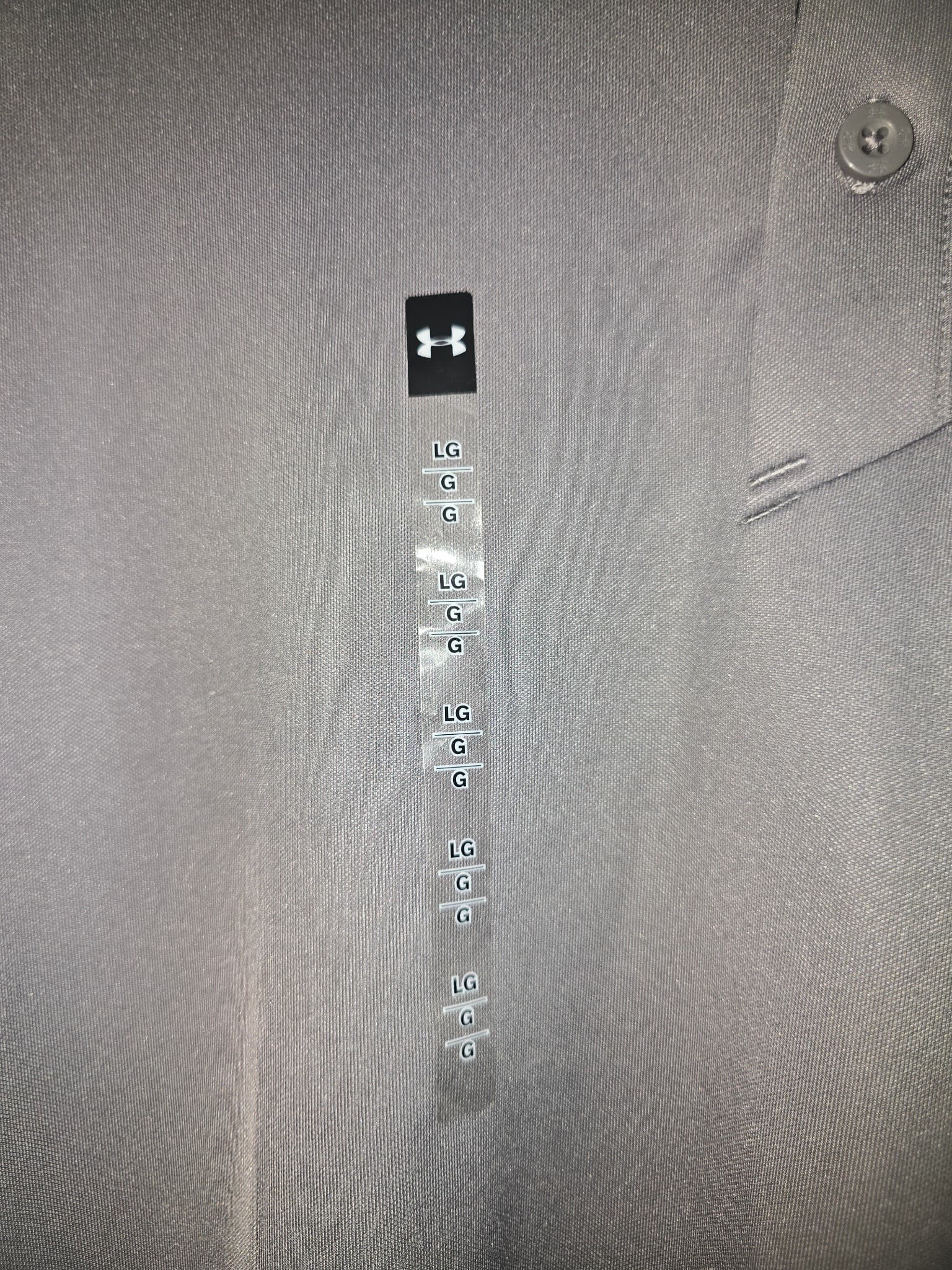 Under Armour Performance Polo Shirt GMFIRE Embroidery Grey Men's L — photo 2 of 7