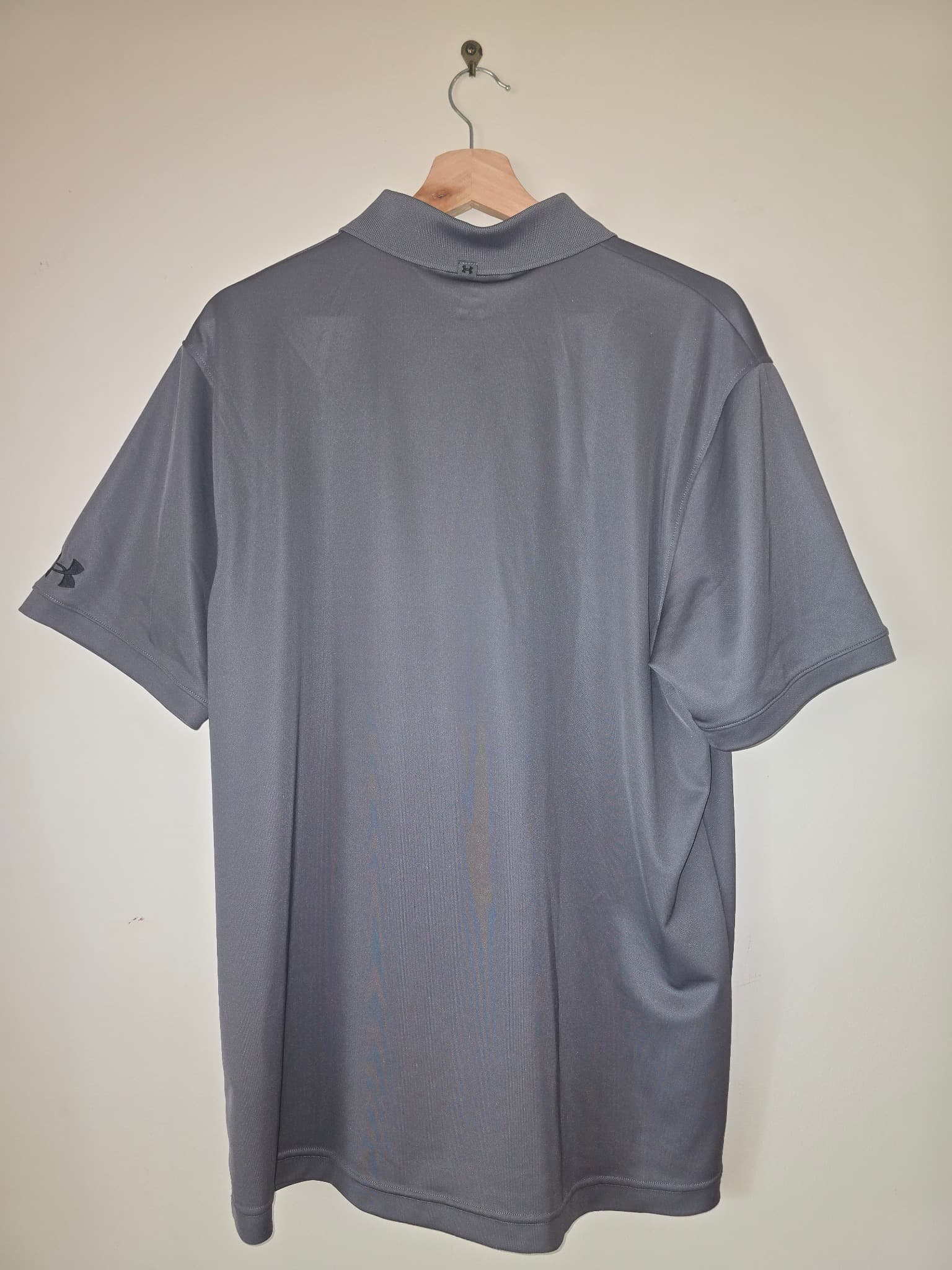 Under Armour Performance Polo Shirt GMFIRE Embroidery Grey Men's L — photo 3 of 7