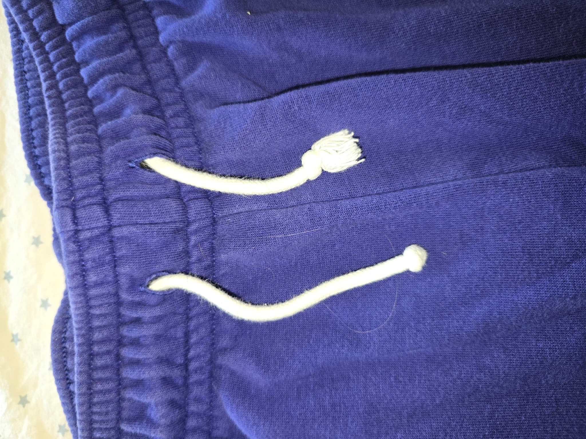 Under Armour Rival Fleece Joggers Logo Print Blue Men's M — photo 3 of 5