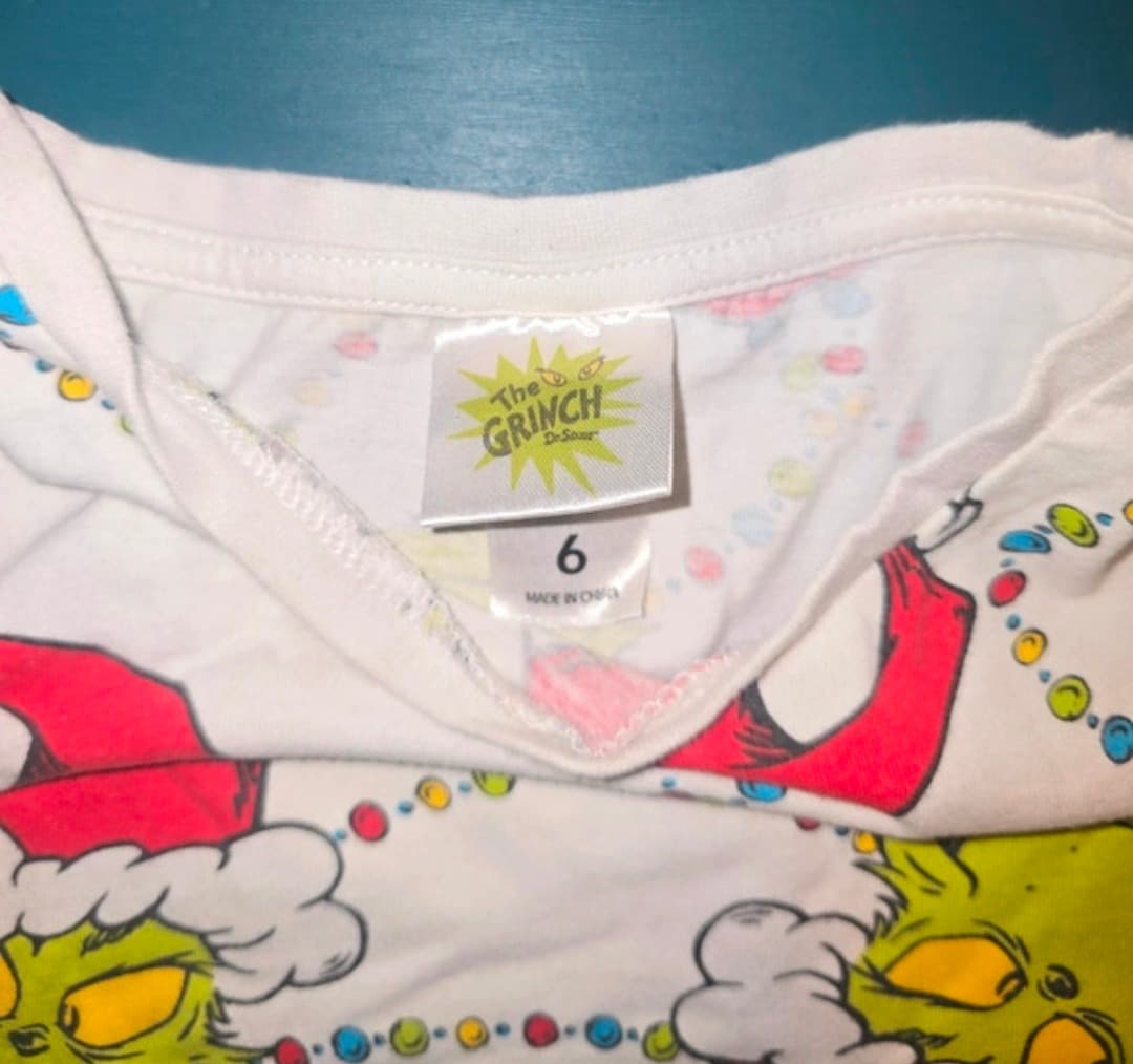 Unknown Brand Christmas T-Shirt All-Over Print Multicolour Kids 6 — photo 2 of 2
