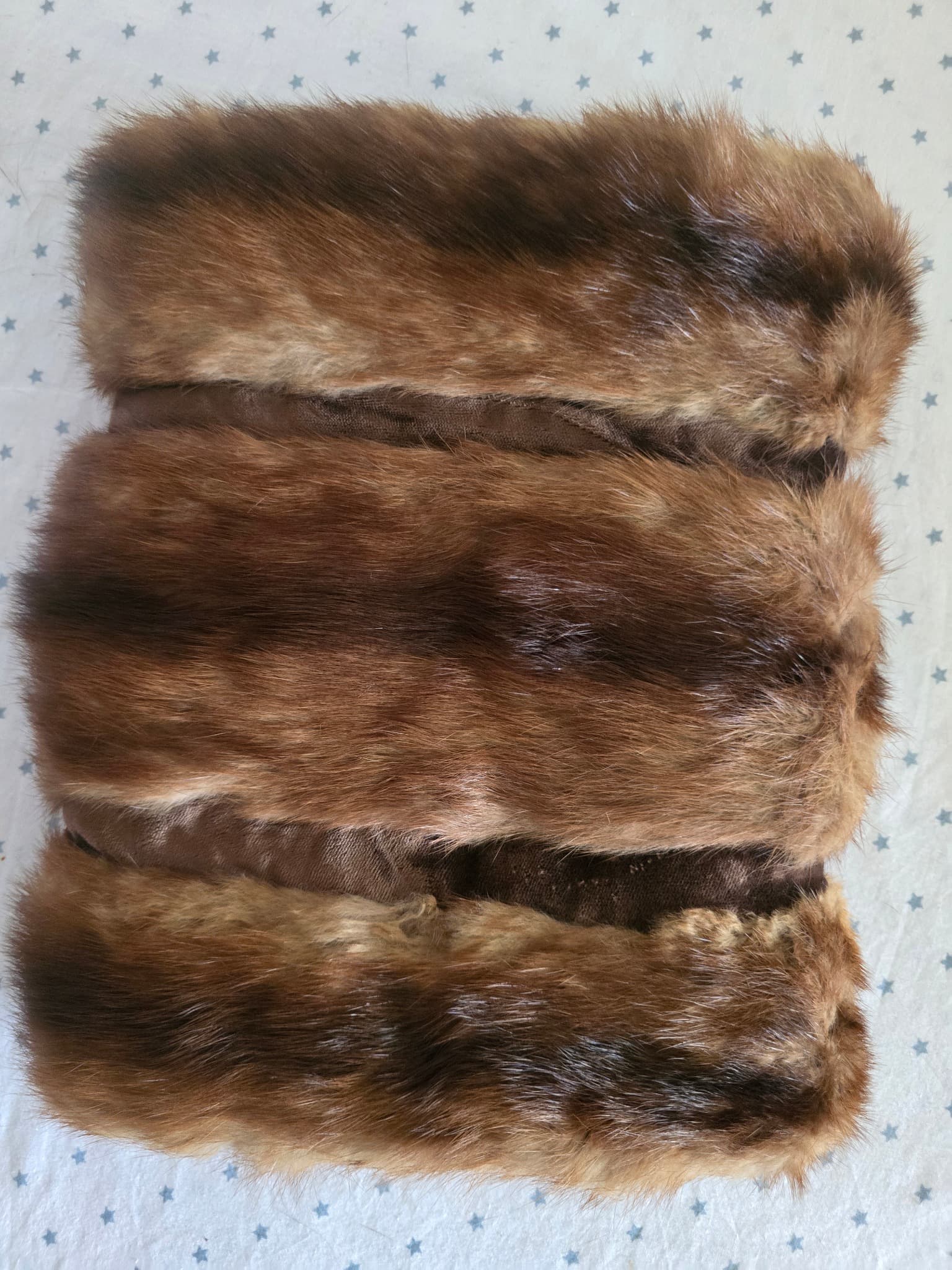 Vintage Mink Fur Muff Hand Warmer Brown One Size — photo 1 of 9