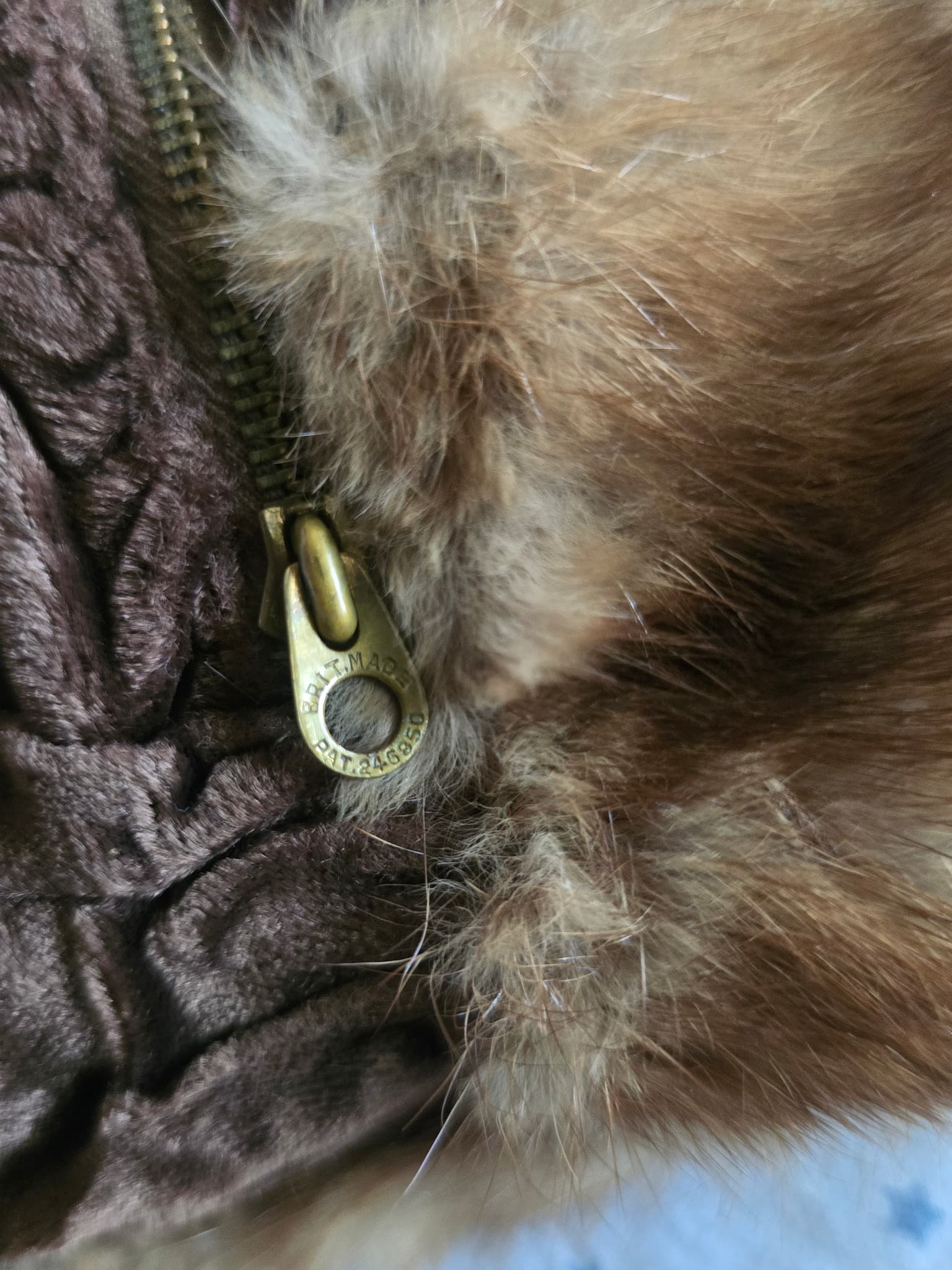 Vintage Mink Fur Muff Hand Warmer Brown One Size — photo 5 of 9