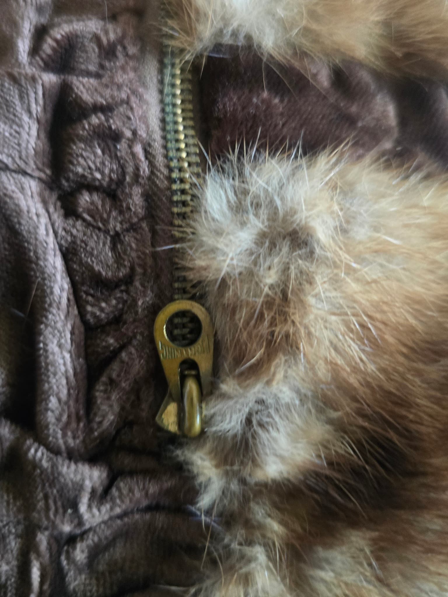 Vintage Mink Fur Muff Hand Warmer Brown One Size — photo 6 of 9