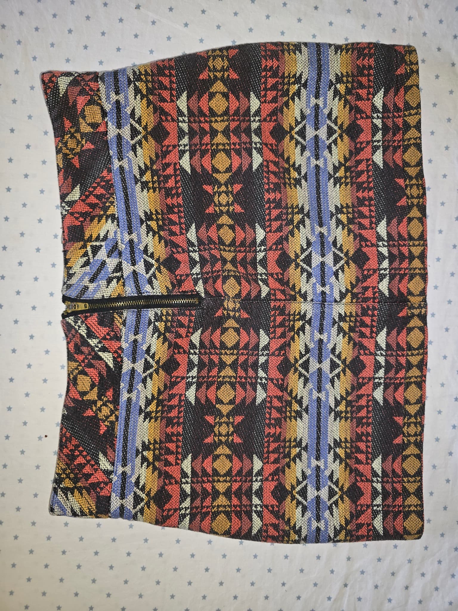 Volcom Mini Skirt Tribal Aztec Print Multicolour Women's XS — photo 6 of 6